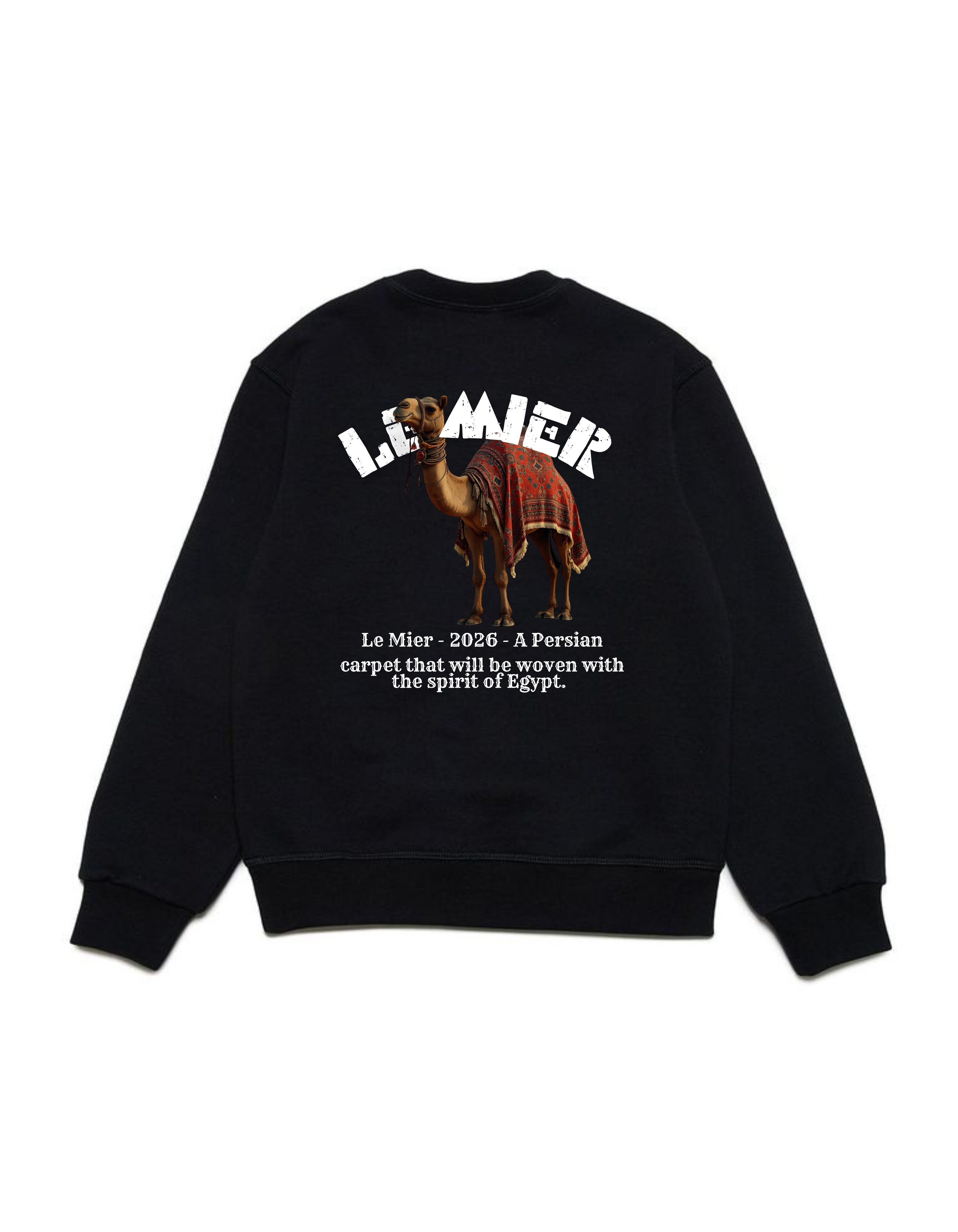 Yolculuk Dokusu Oversize Sweat