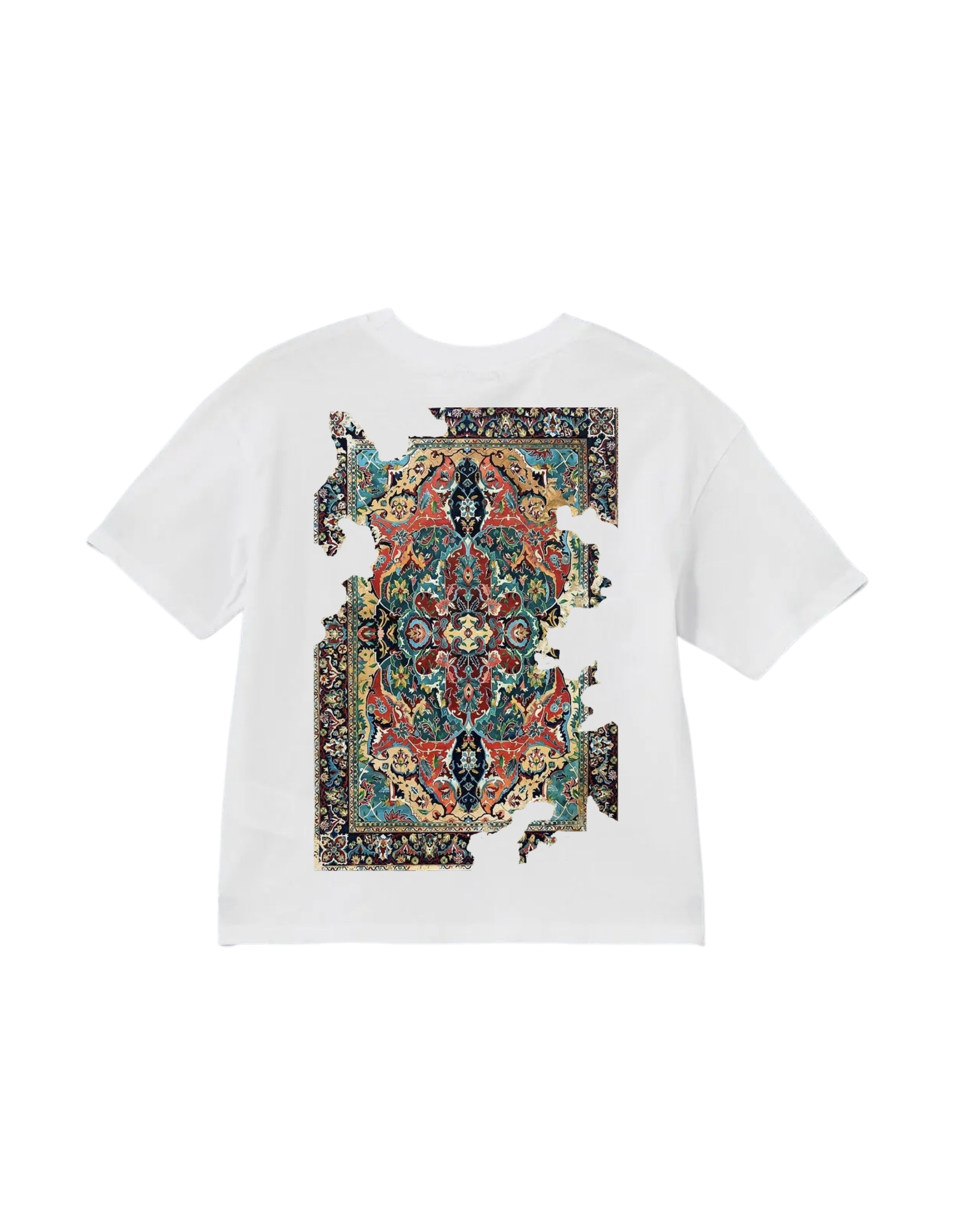 Anadolu Işıltısı Oversize Beyaz T-shirt