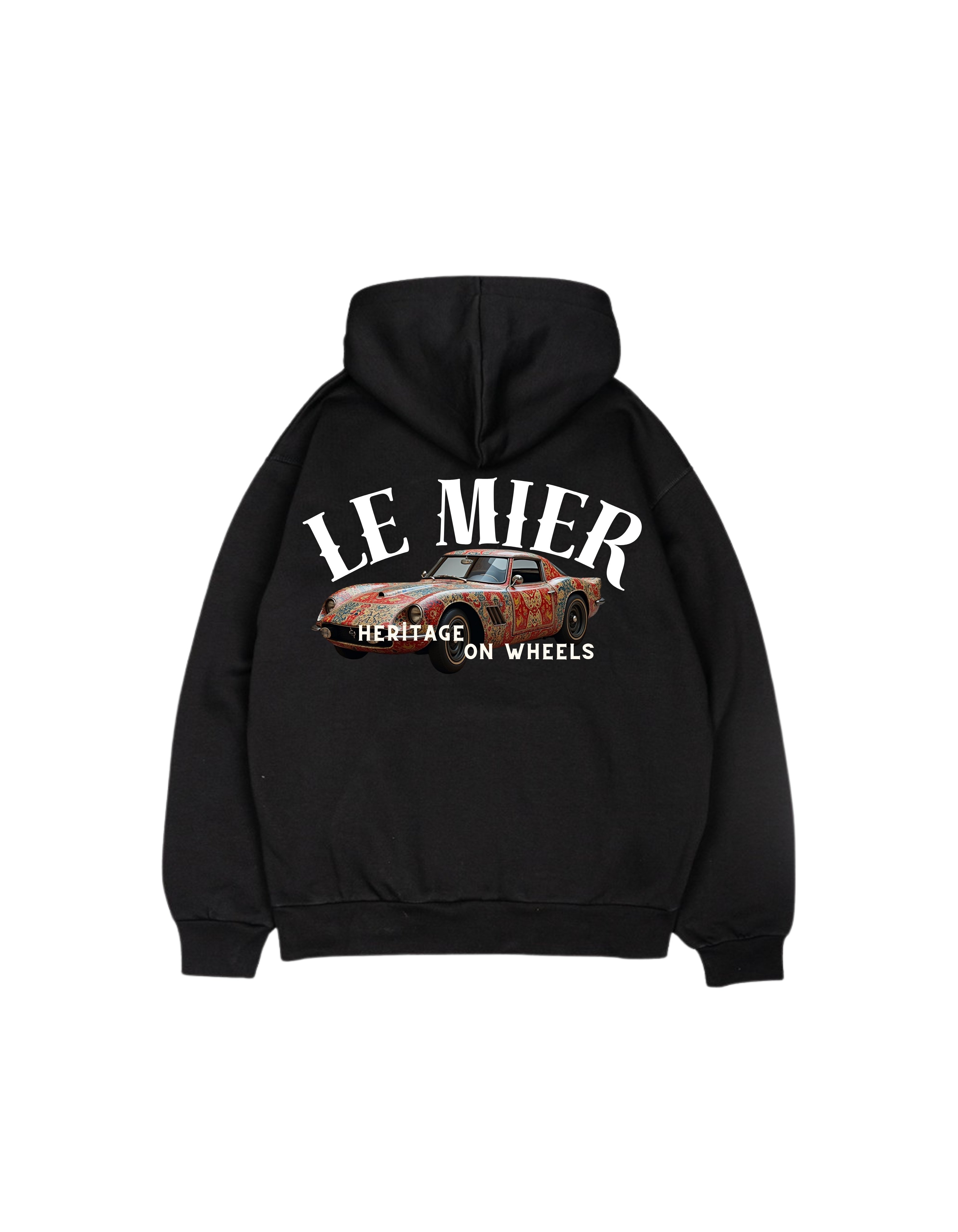 Retro Yolculuk Oversize Sweatshirt