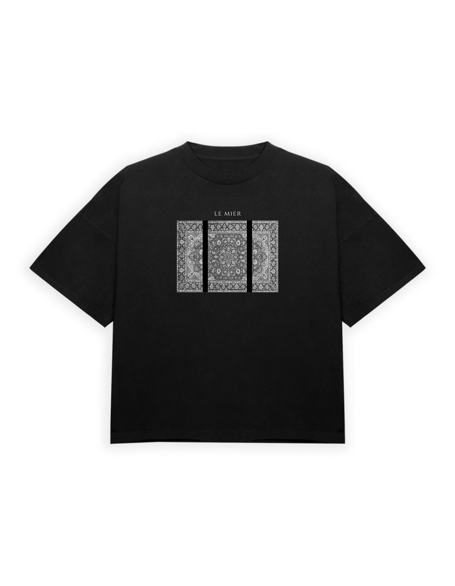 Siyah Serap Oversize T-Shirt