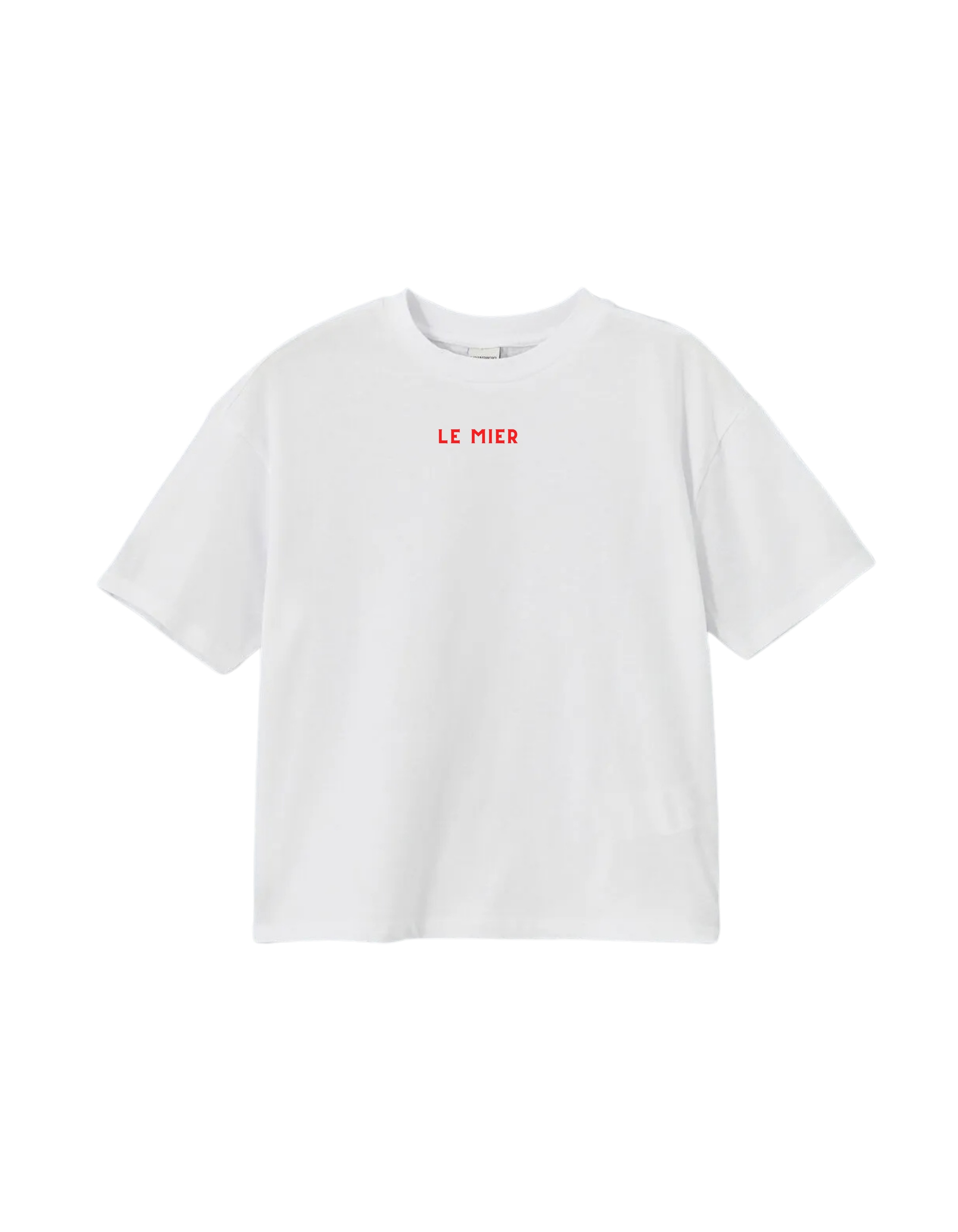 Sarayın Zarafeti Oversize Beyaz T-shirt