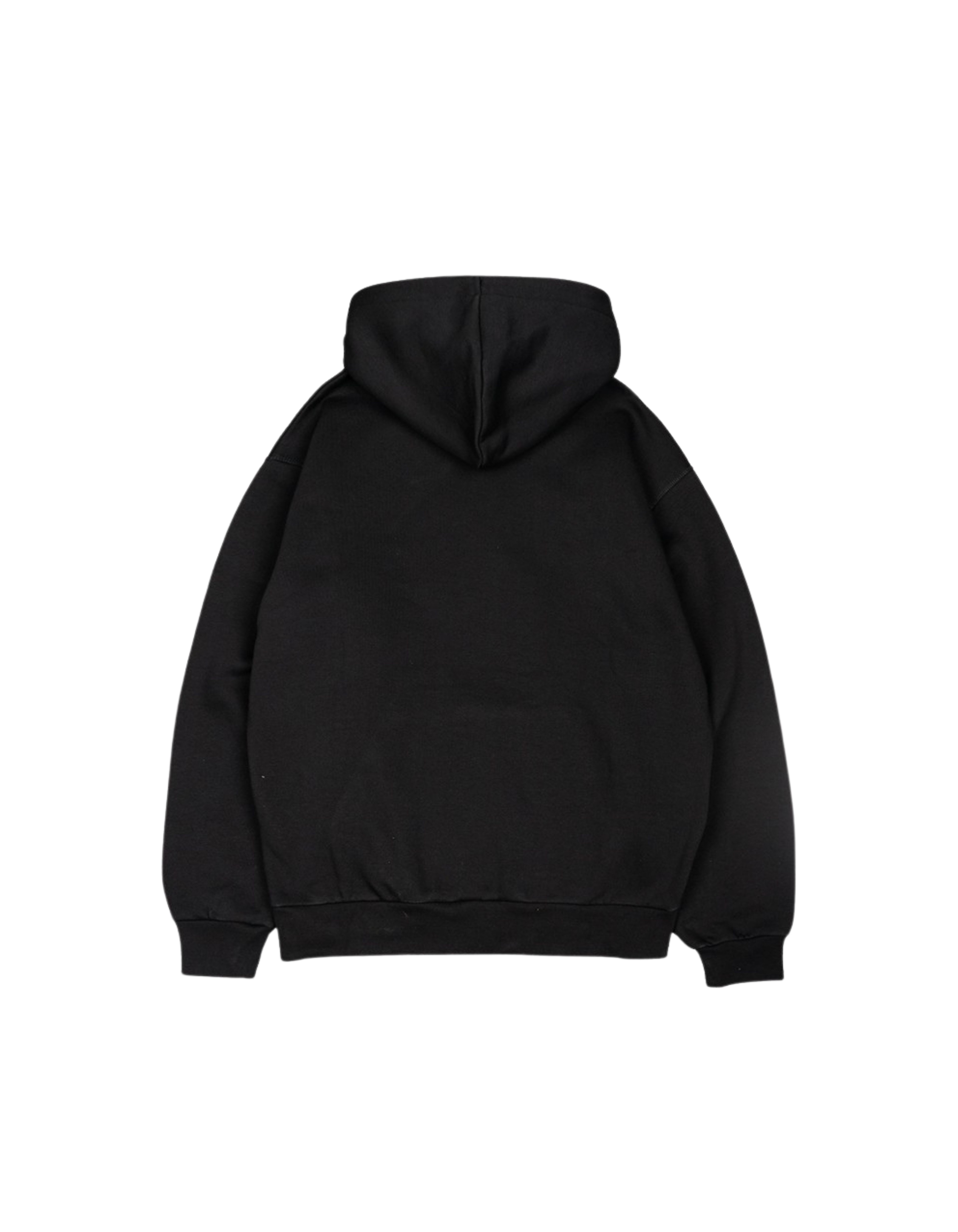Basic Oversize Siyah Sweatshirt 