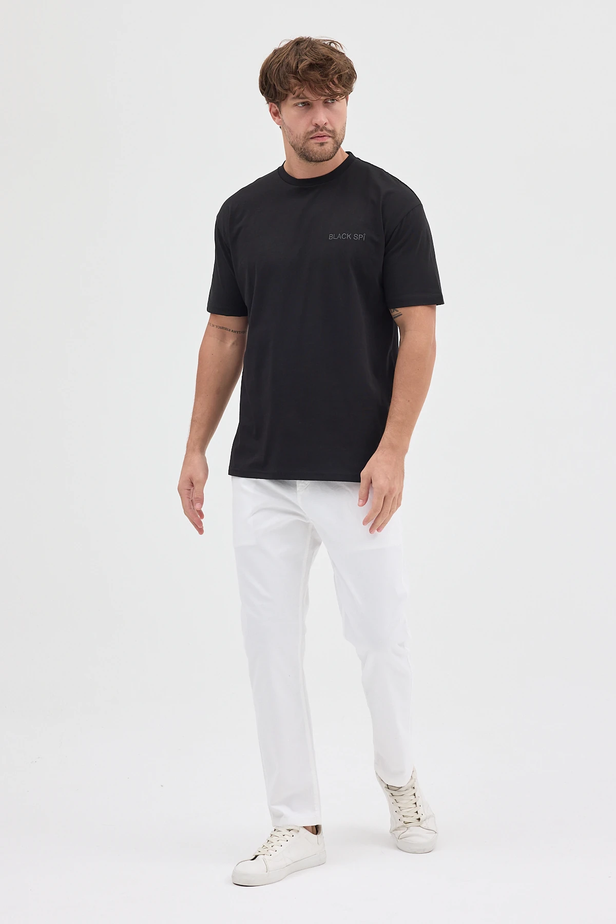 BLACK SPÎ Erkek Basic T-Shirt
