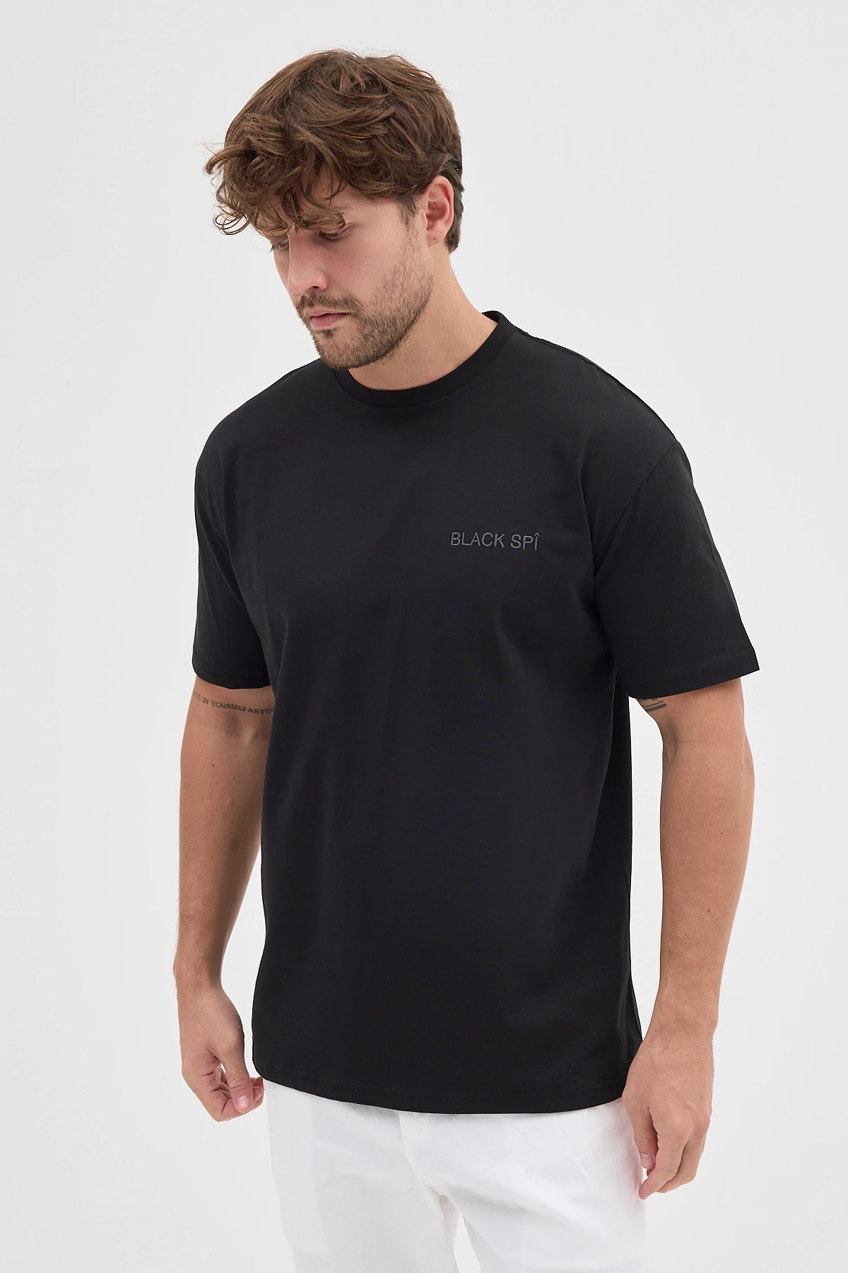 BLACK SPÎ Erkek Basic T-Shirt