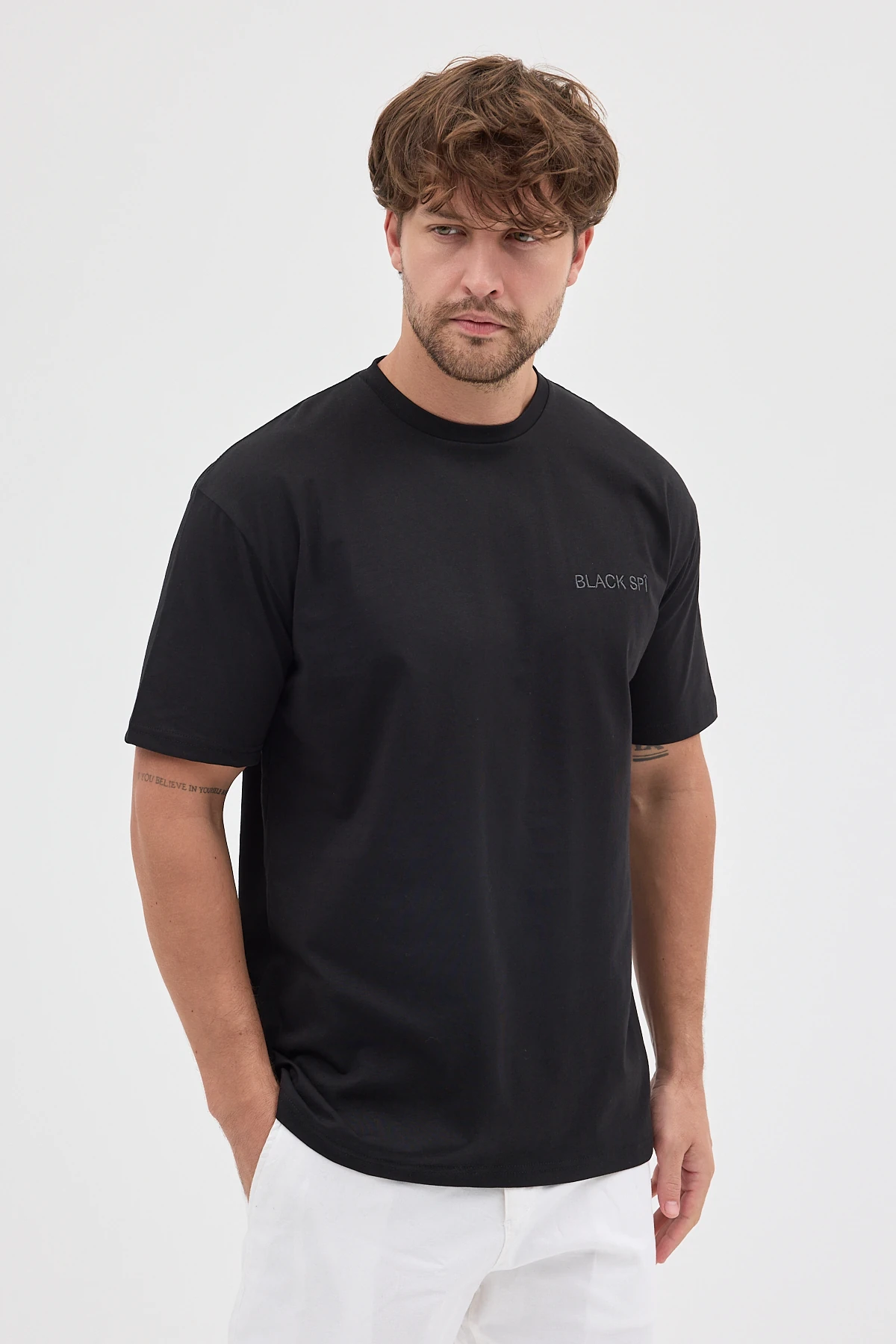 BLACK SPÎ Erkek Basic T-Shirt