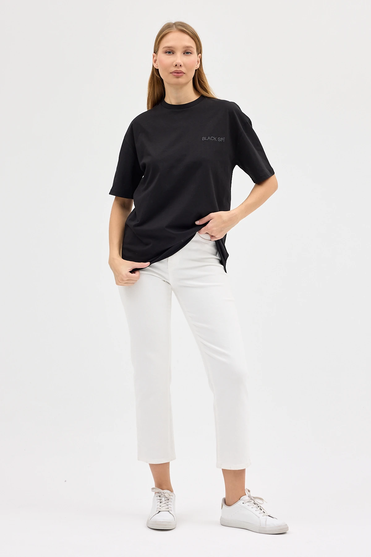 BLACK SPÎ Kadın Basic T-Shirt