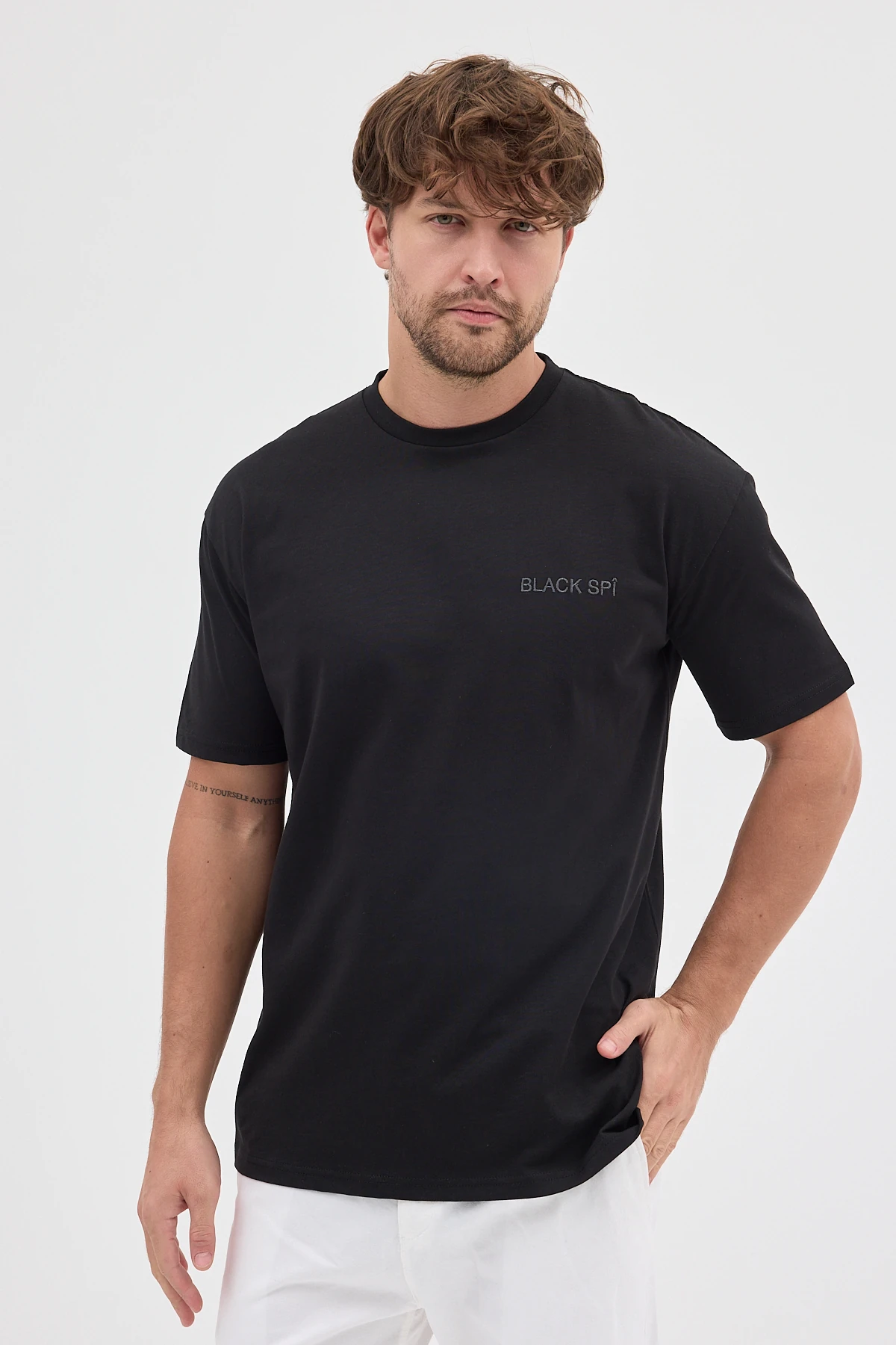BLACK SPÎ Erkek Basic T-Shirt