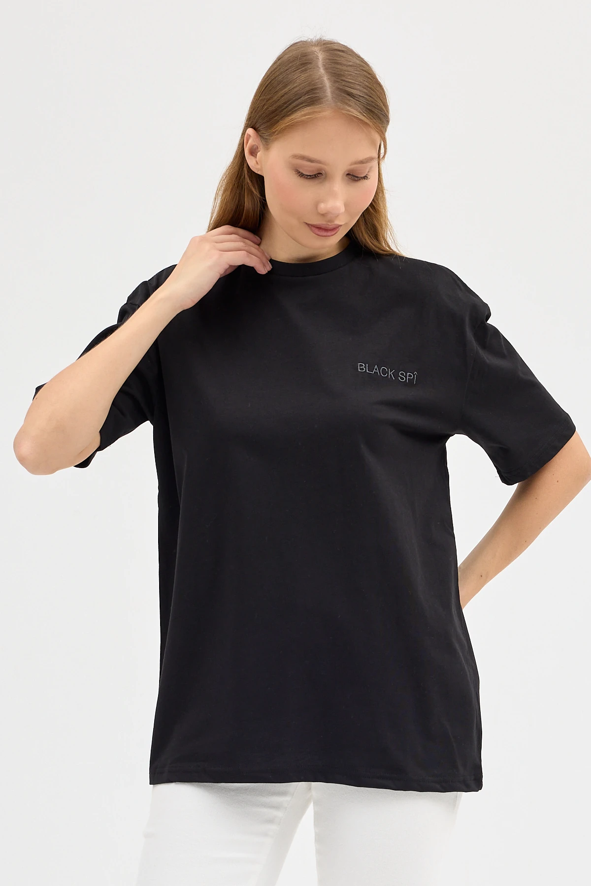 BLACK SPÎ Kadın Basic T-Shirt