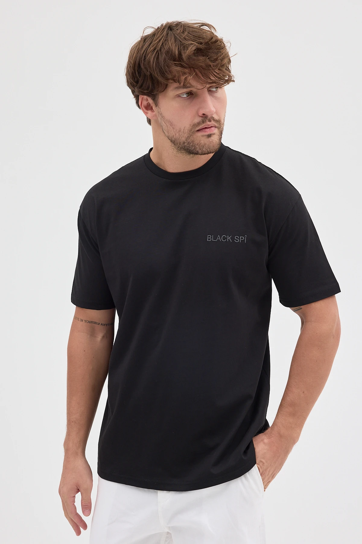 BLACK SPÎ Erkek Basic T-Shirt
