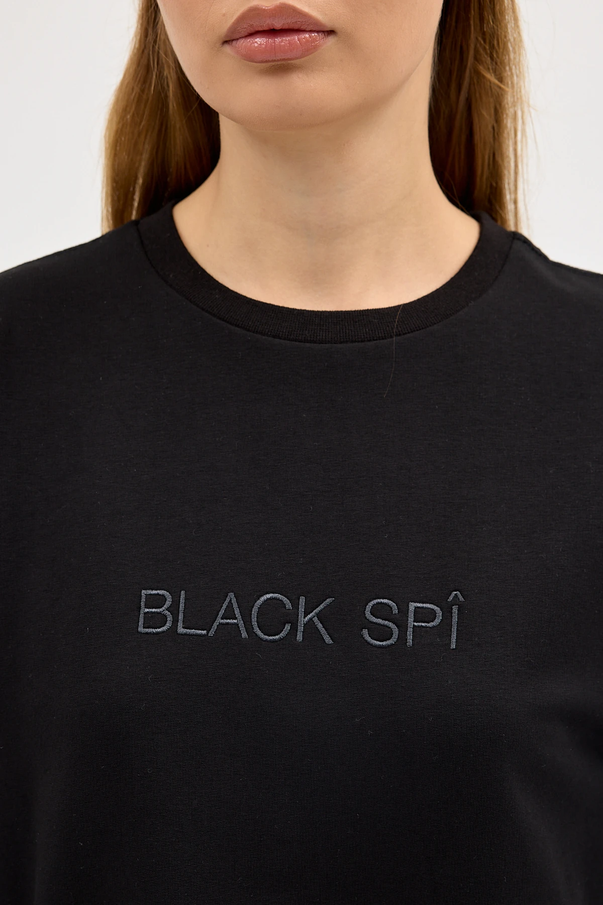 BLACK SPÎ Kadın Uzun Kollu Basic T-shirt