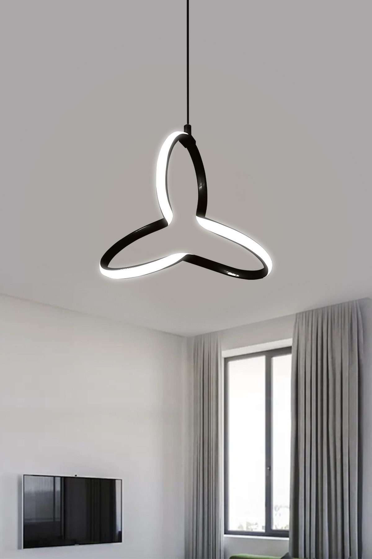 Yonca Modern Sarkıt Led Avize 1 Yıl Garantili