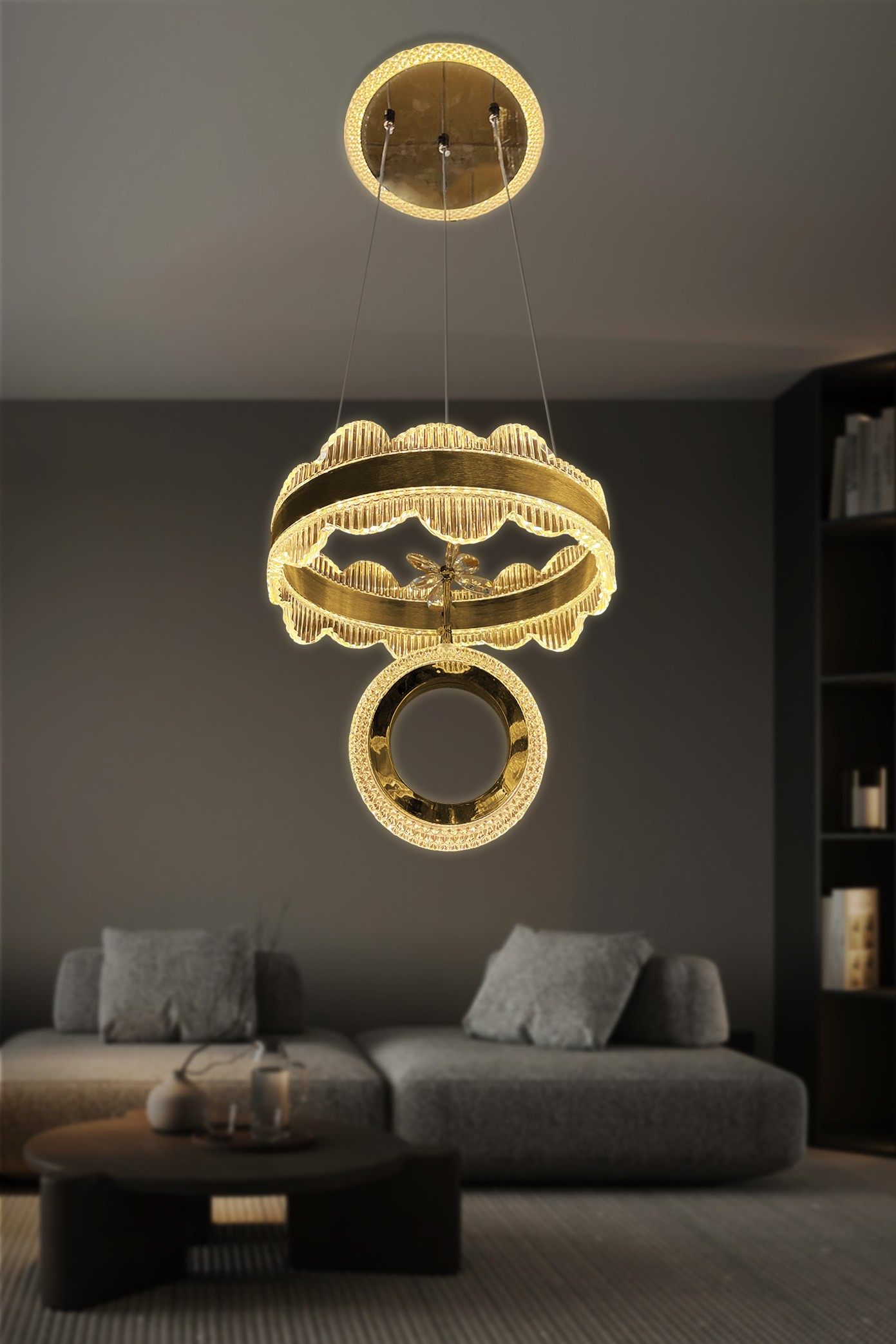 Lirya Modern Sarkıt Led Avize