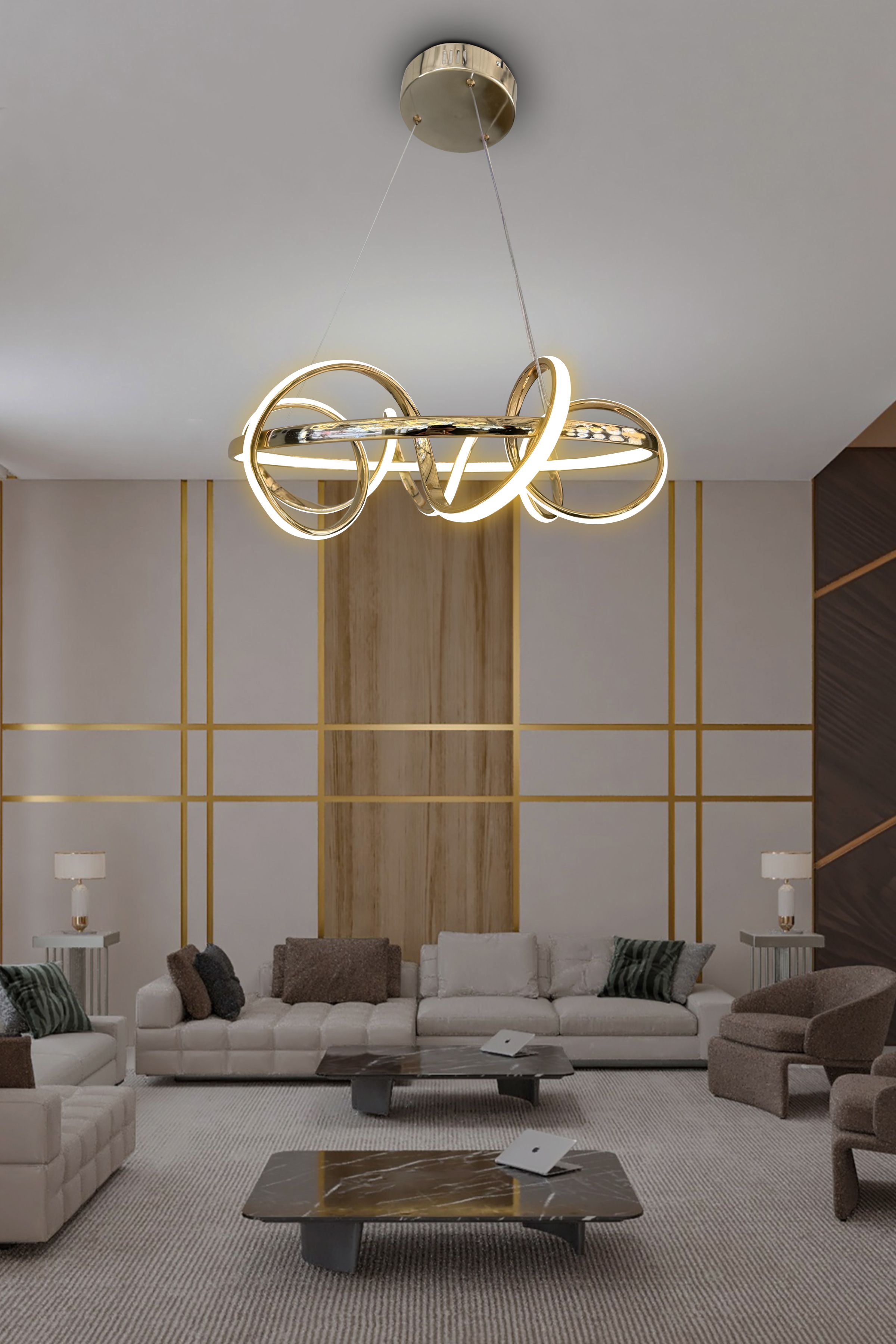 Kuzey 50 cm Led Avize