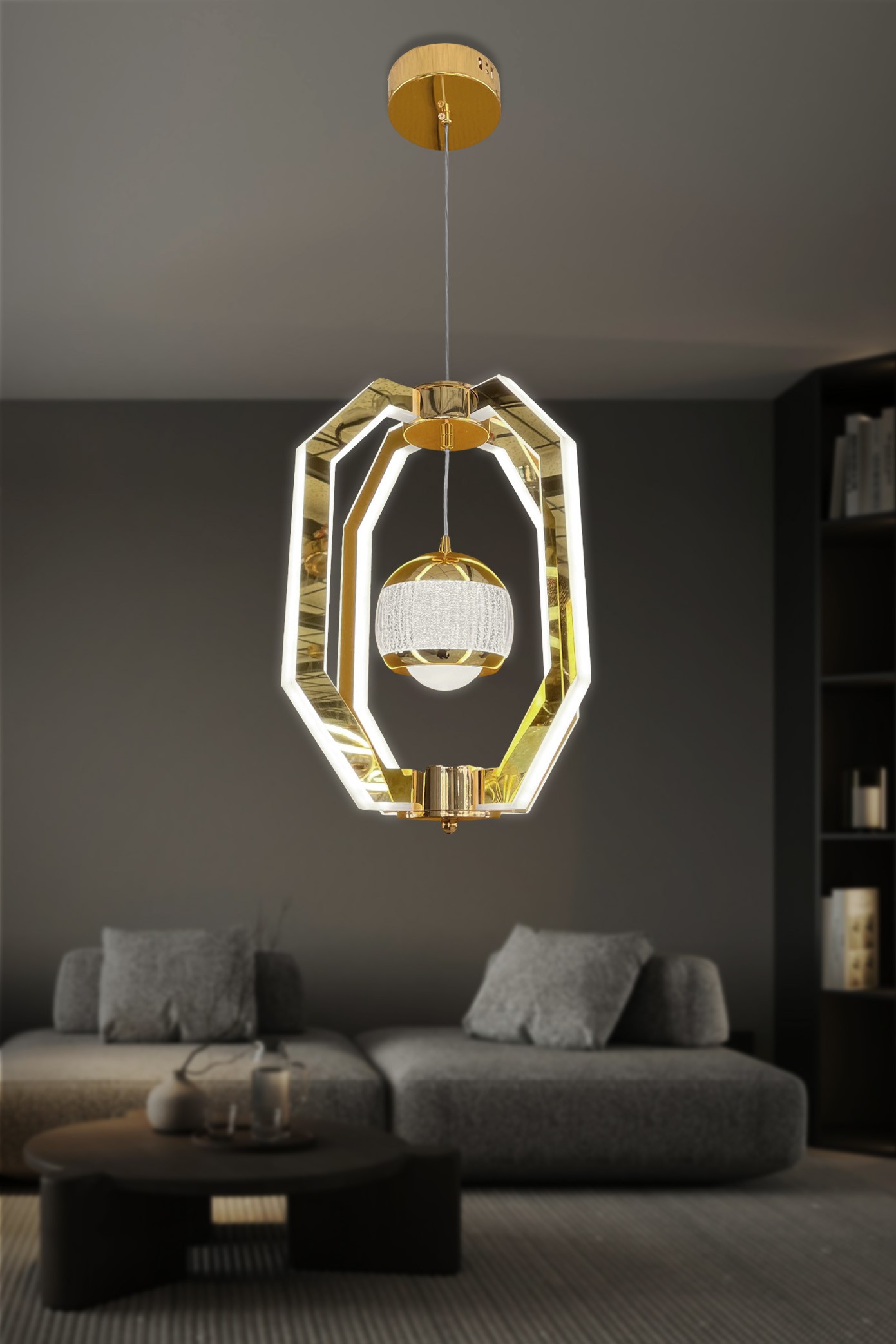 Elanor Modern Sarkıt Led Avize