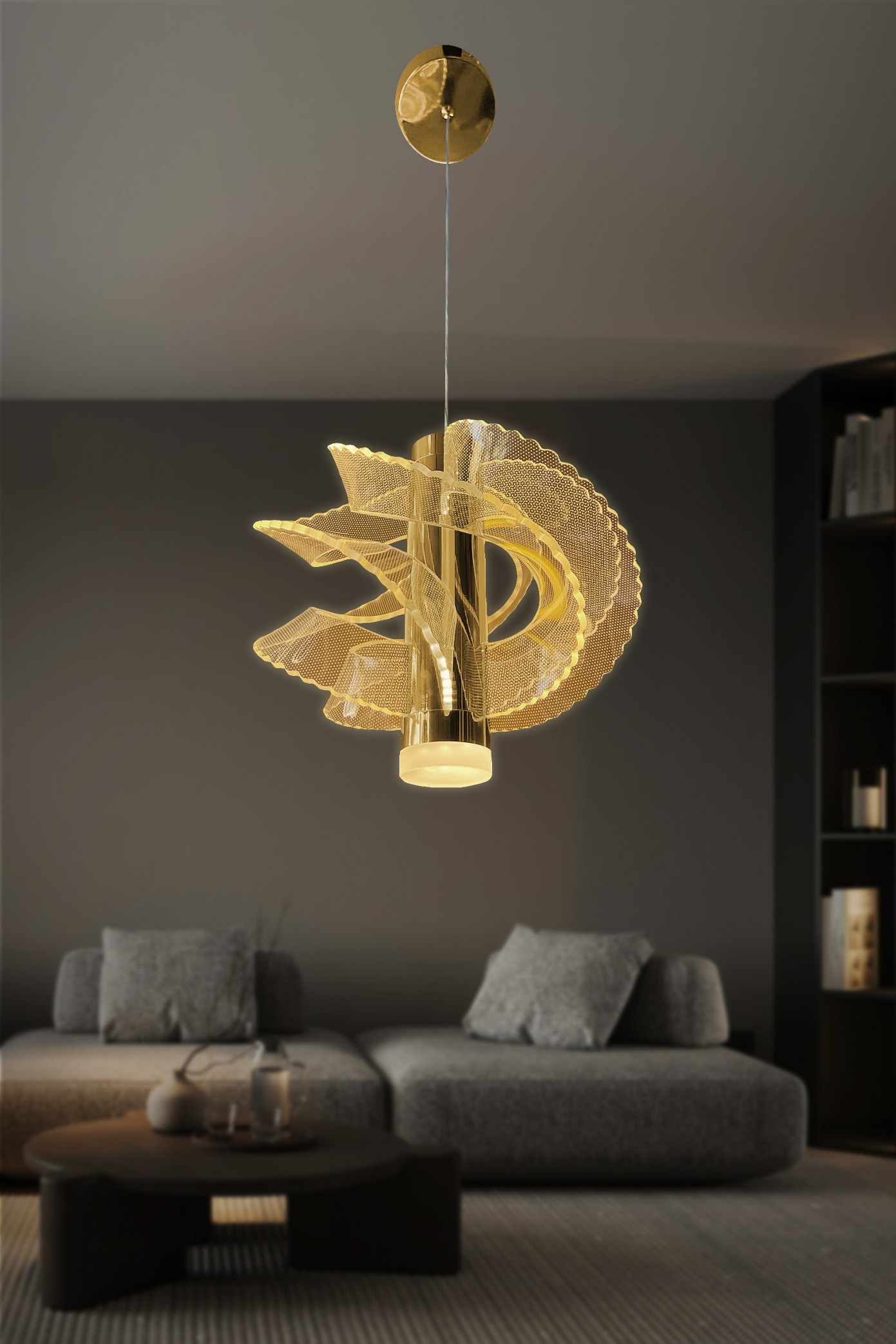 Narella Modern Sarkıt Led Avize