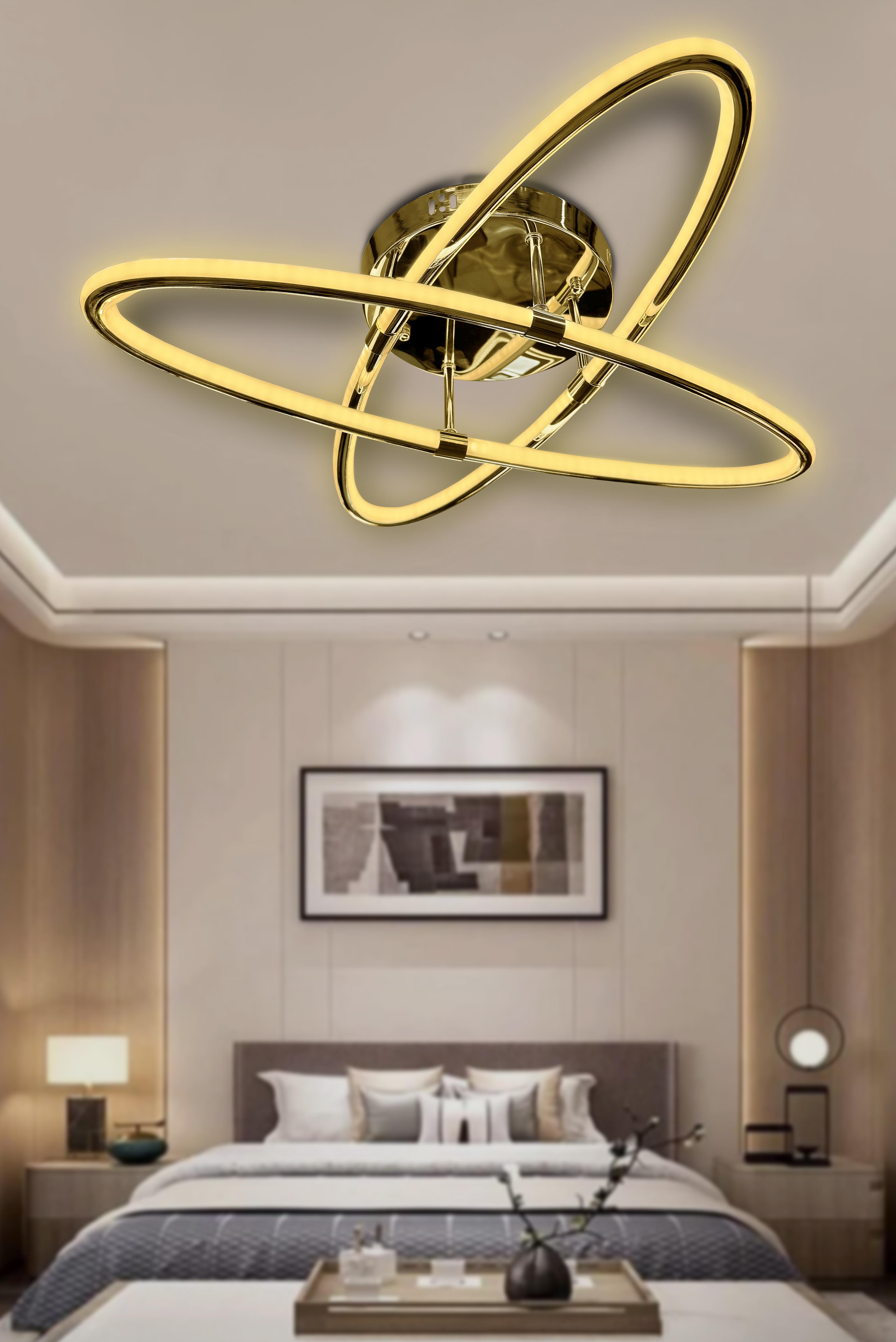 Atom 2'li Çift Yönlü İthal Modern Yüksek Işık Güclü Led Avize
