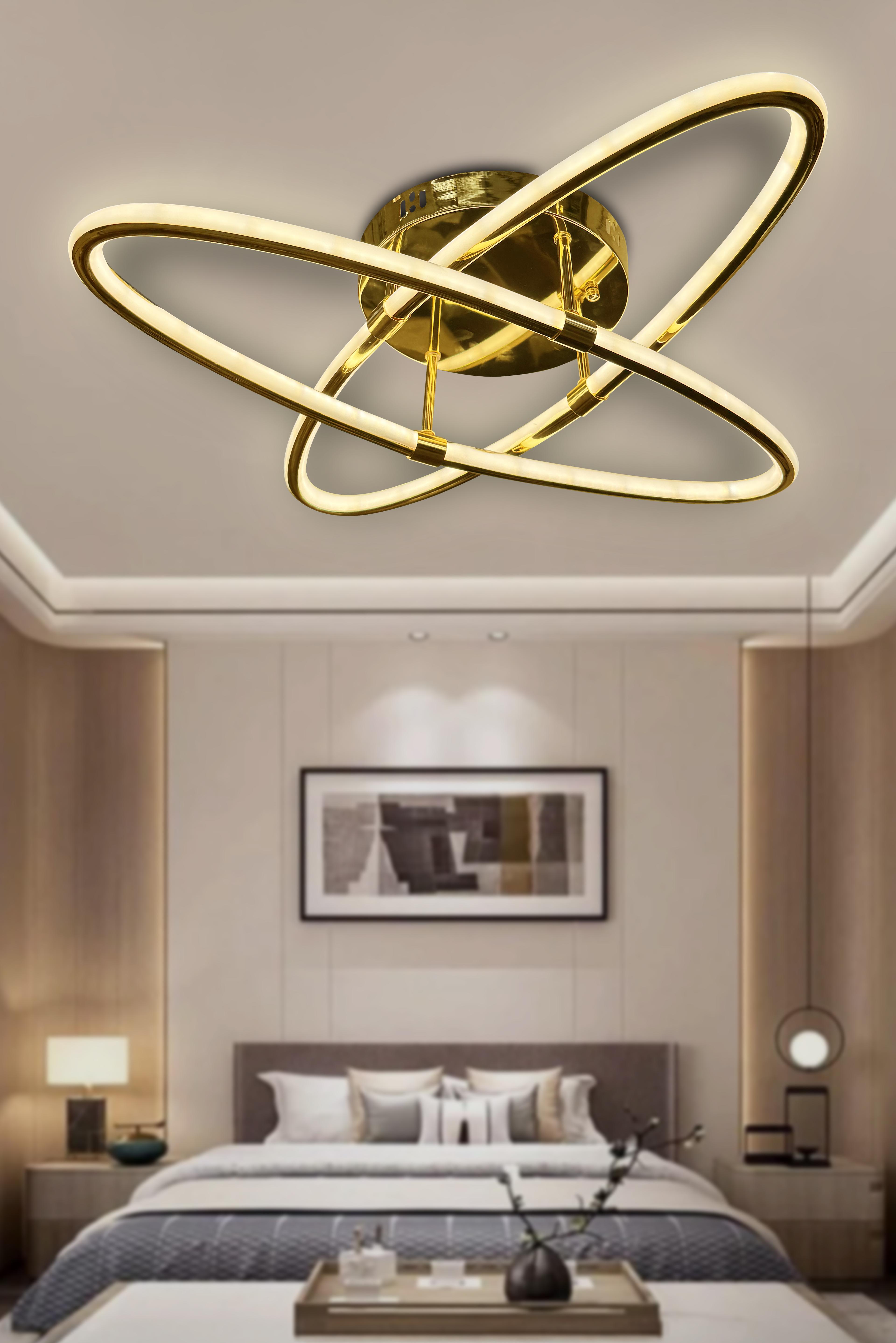 Atom 2'li Çift Yönlü İthal Modern Yüksek Işık Güclü Led Avize
