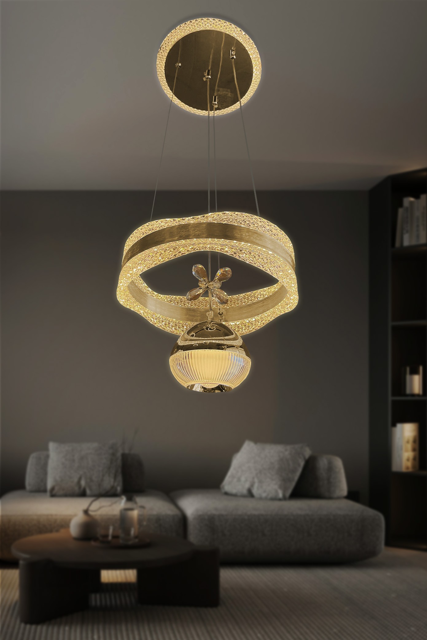 Nurya Modern Sarkıt Led Avize