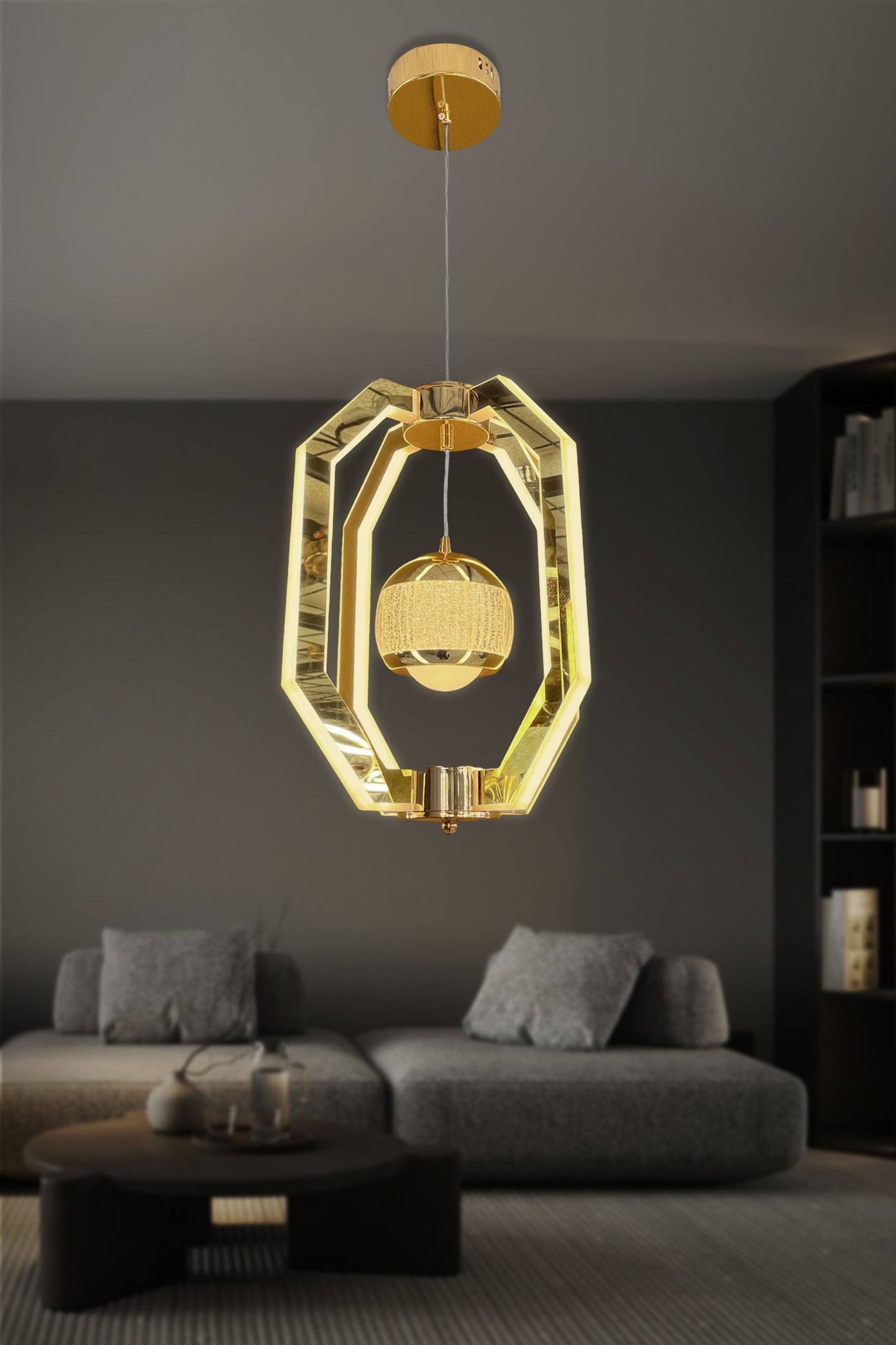 Elanor Modern Sarkıt Led Avize