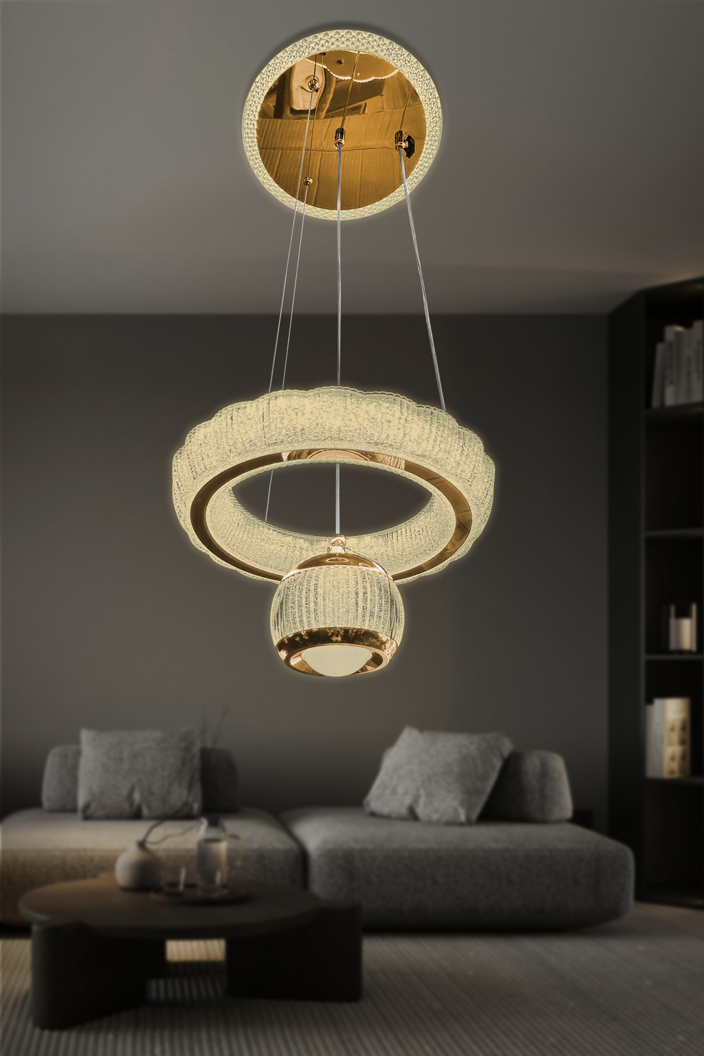 Clara Modern Sarkıt Led Avize
