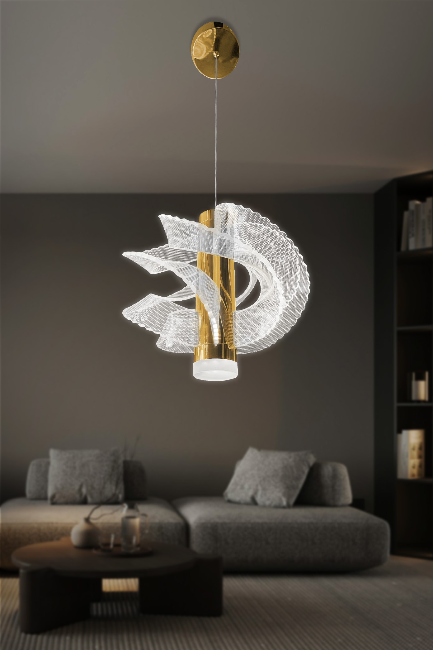 Narella Modern Sarkıt Led Avize