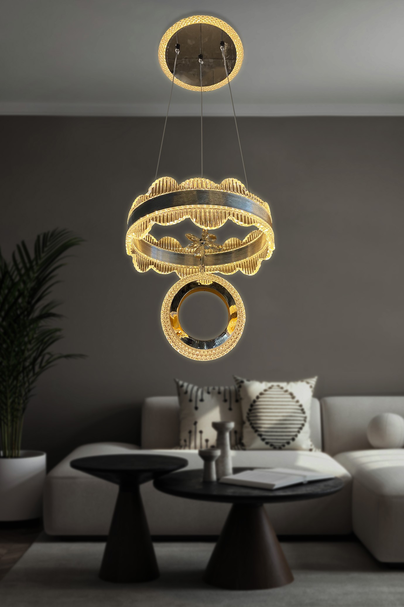 Lirya Modern Sarkıt Led Avize