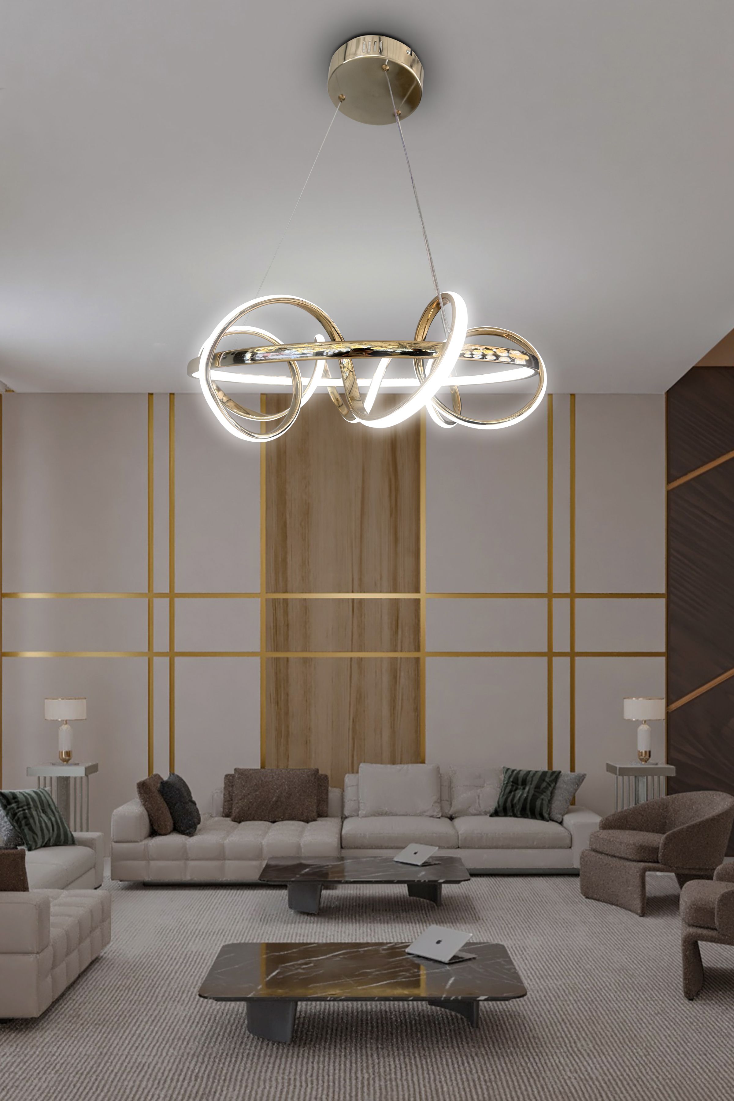 Kuzey 50 cm Led Avize