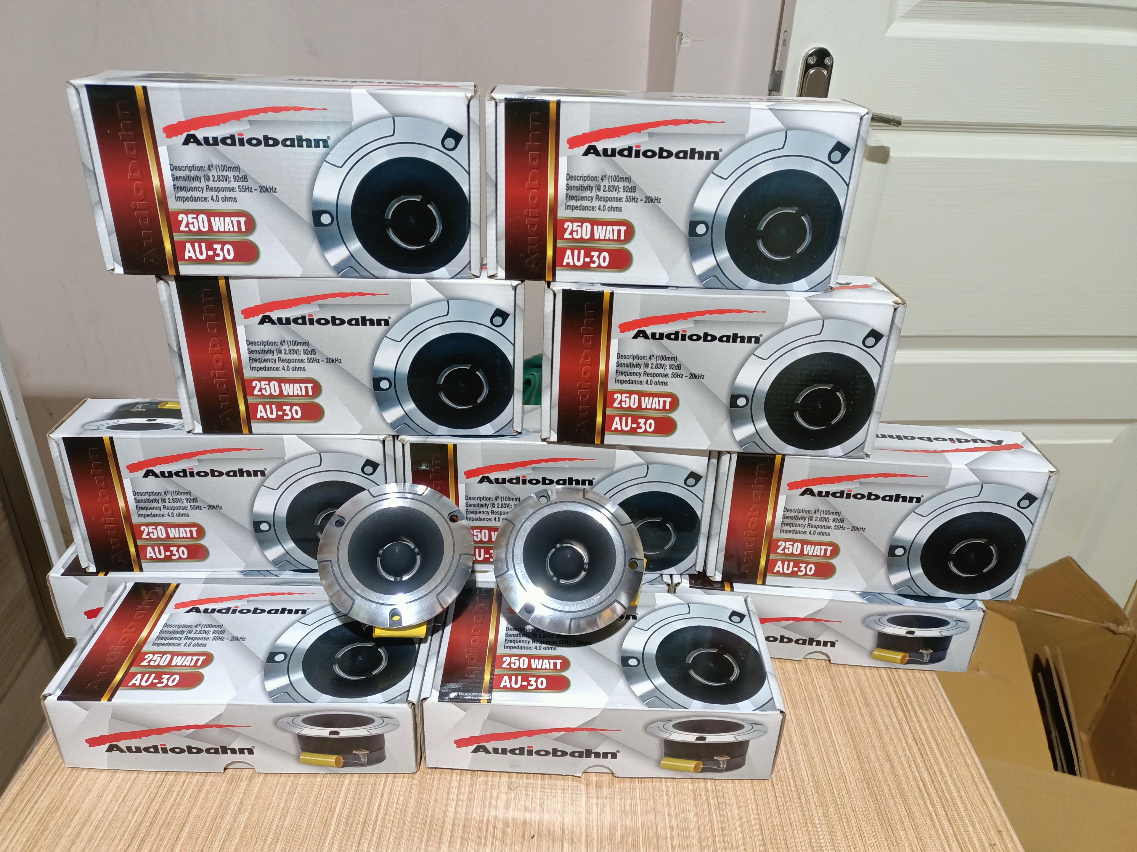 Audiobahn 10 cm 250W 50RMS Amfi Tipi Dome Tweeter