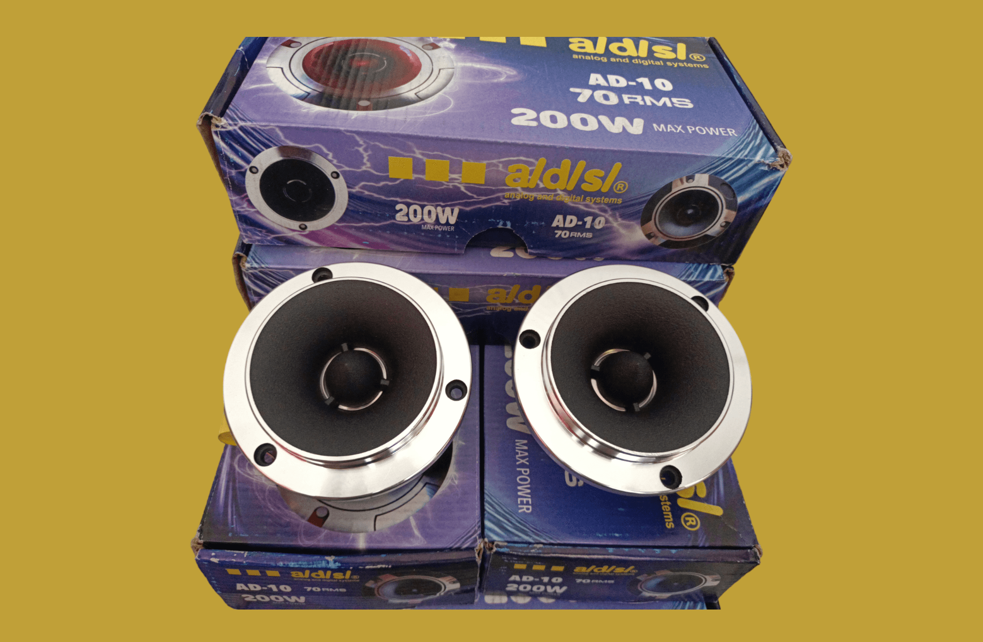 ADS DOME TWEETER 200WAT 70 RMS