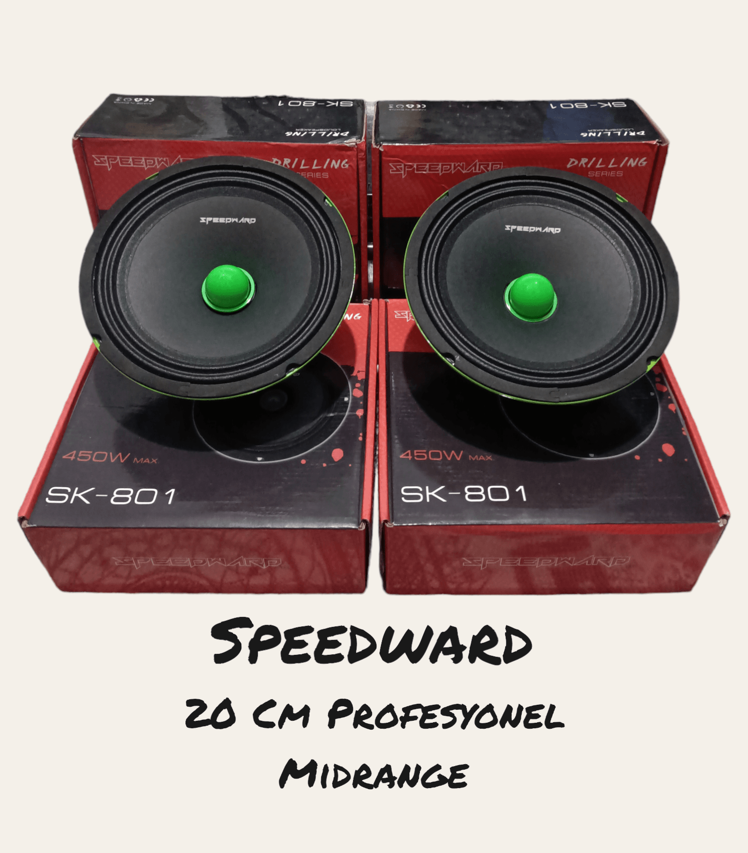 Speedward Dirlink SK-801 450 WAAT 20 Cm Midrange 