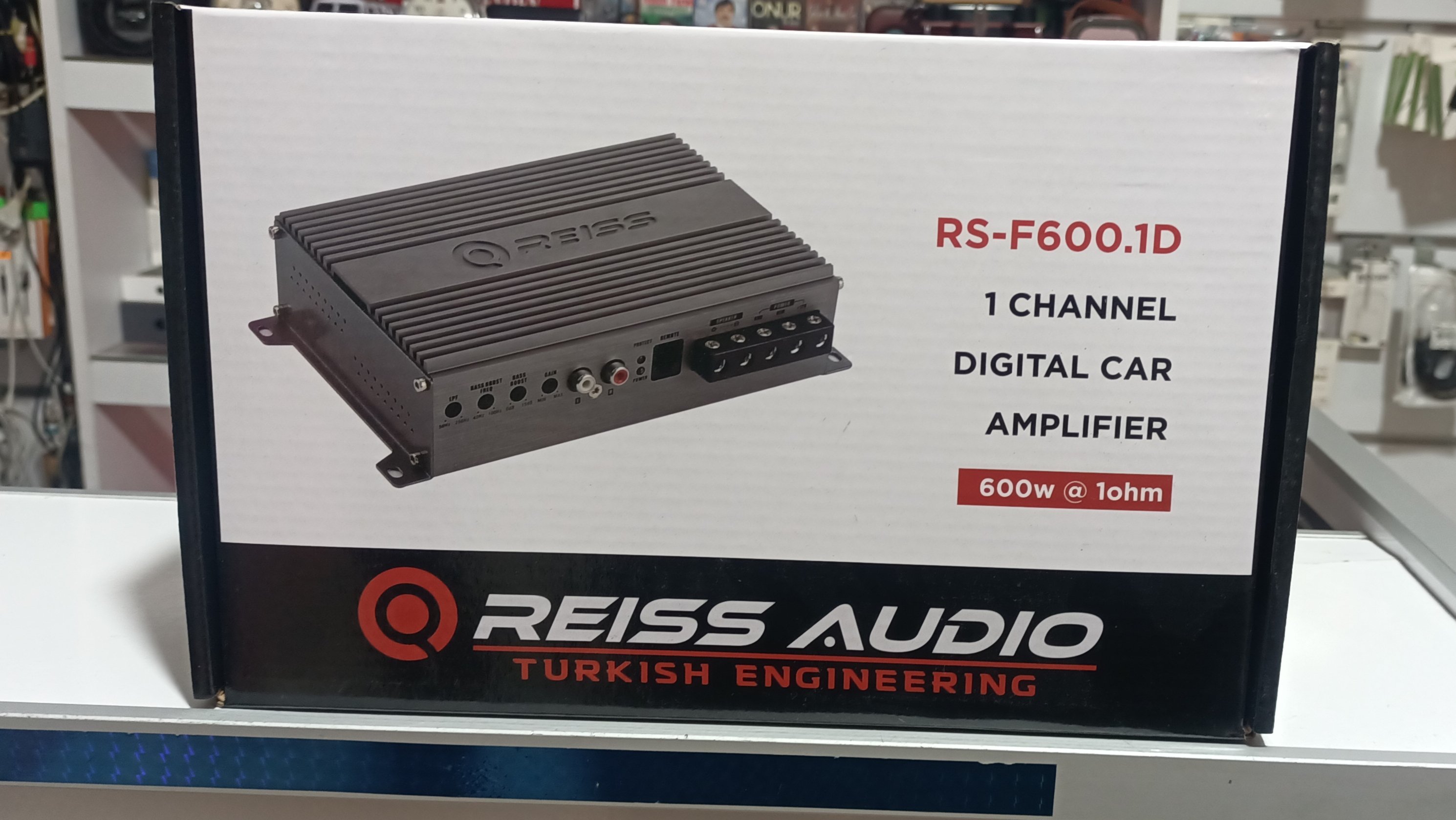 REISS AUDIO Rs-600.1f Profesyonel Mono Amfi