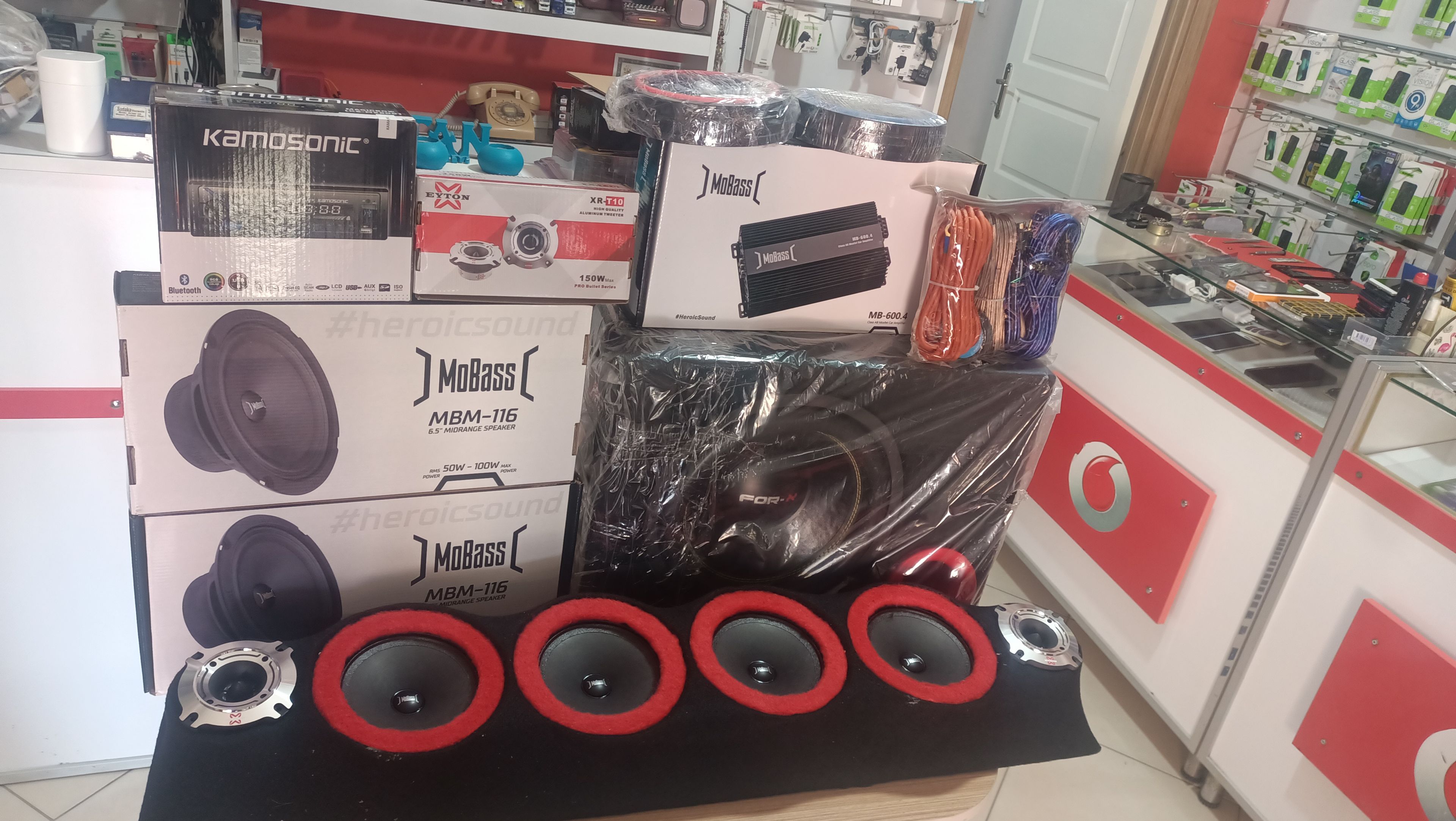 MOBASS MBN-116 16 Cm Profesyonel Midrange Takım Seti Komple Set Hâlinde Sıfır Elektrik Verilmemiş Ürünler Stoklarımızda 