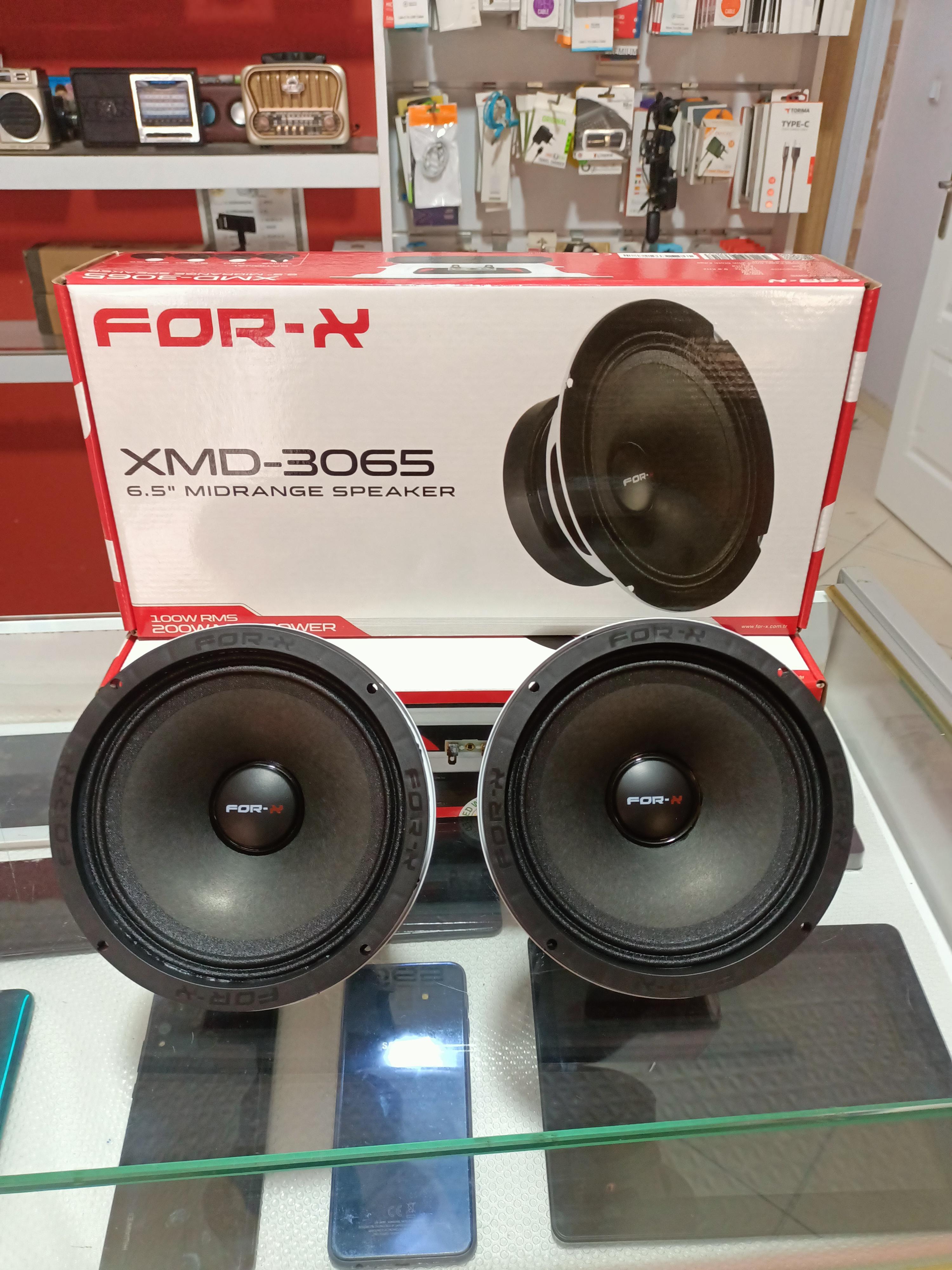For-x XMD-3065 Oto Mıdrange 16 cm 200 W 2 Adet