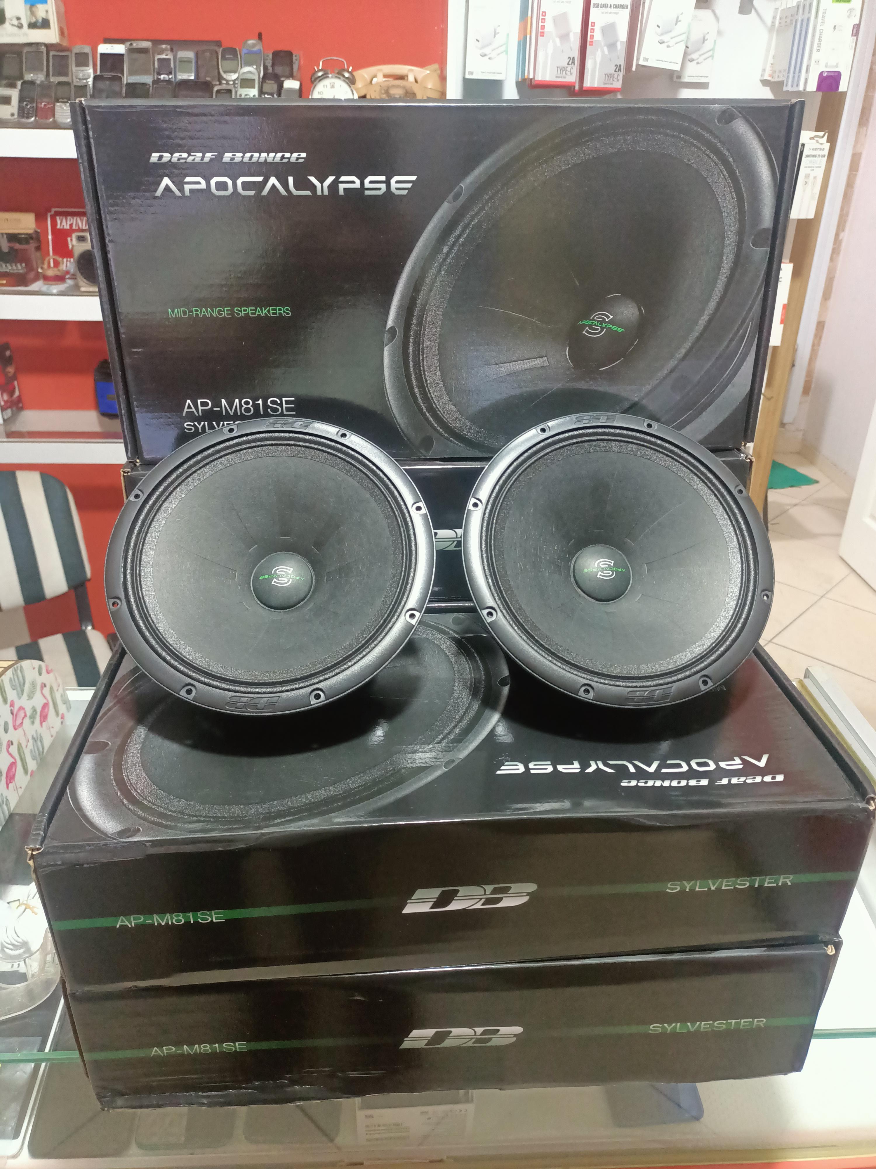Apocalypse Deaf Bonce AP-M81SE 20 cm Sylvester 340W 170RMS Spl Midrange 1 Takım 2 Adet
