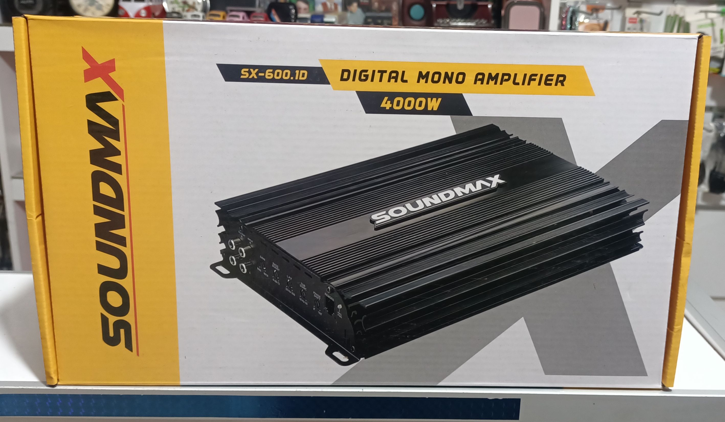 Soundmax Sx-600.1d Oto Mono Amfi 4000 Watt