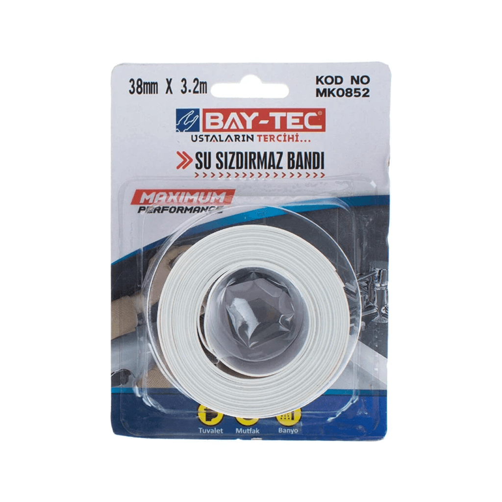 Bay-Tec Su Sızdırmaz Bandı 38 MM x 3.2 M