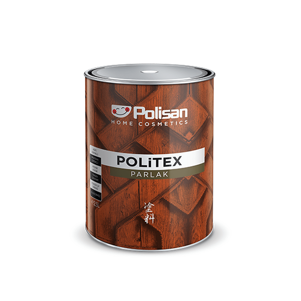 Polisan Politex Vernikli Parlak Ahşap Koruyucu 0.75 L