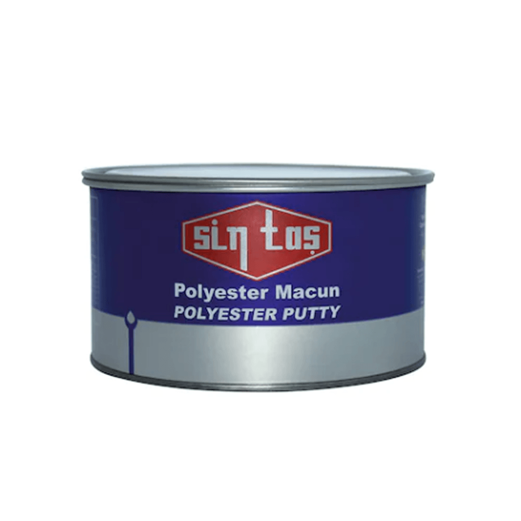 Sintaş Polyester Macun 1 KG + Dondurucu Tüp - Sarı