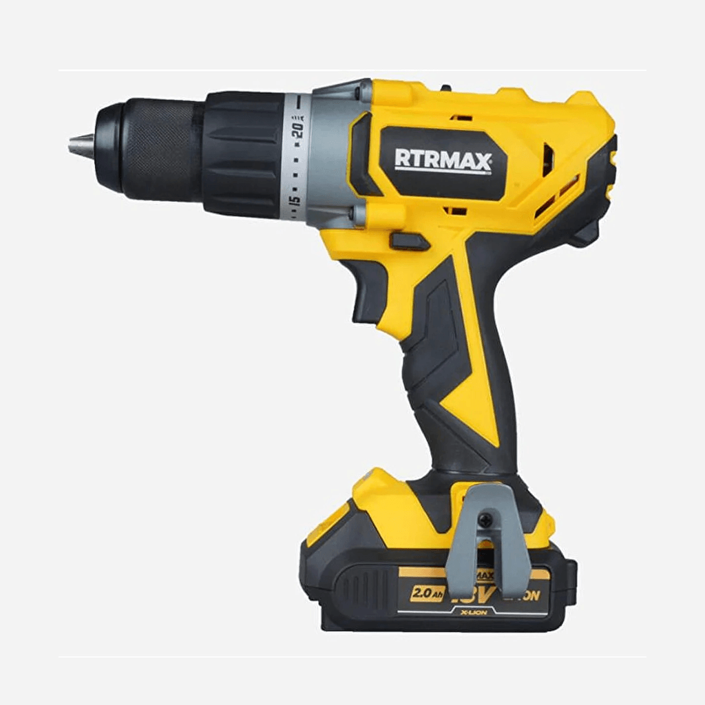Rtrmax RTX1820 Çift Akülü Darbeli Matkap Seti 18V