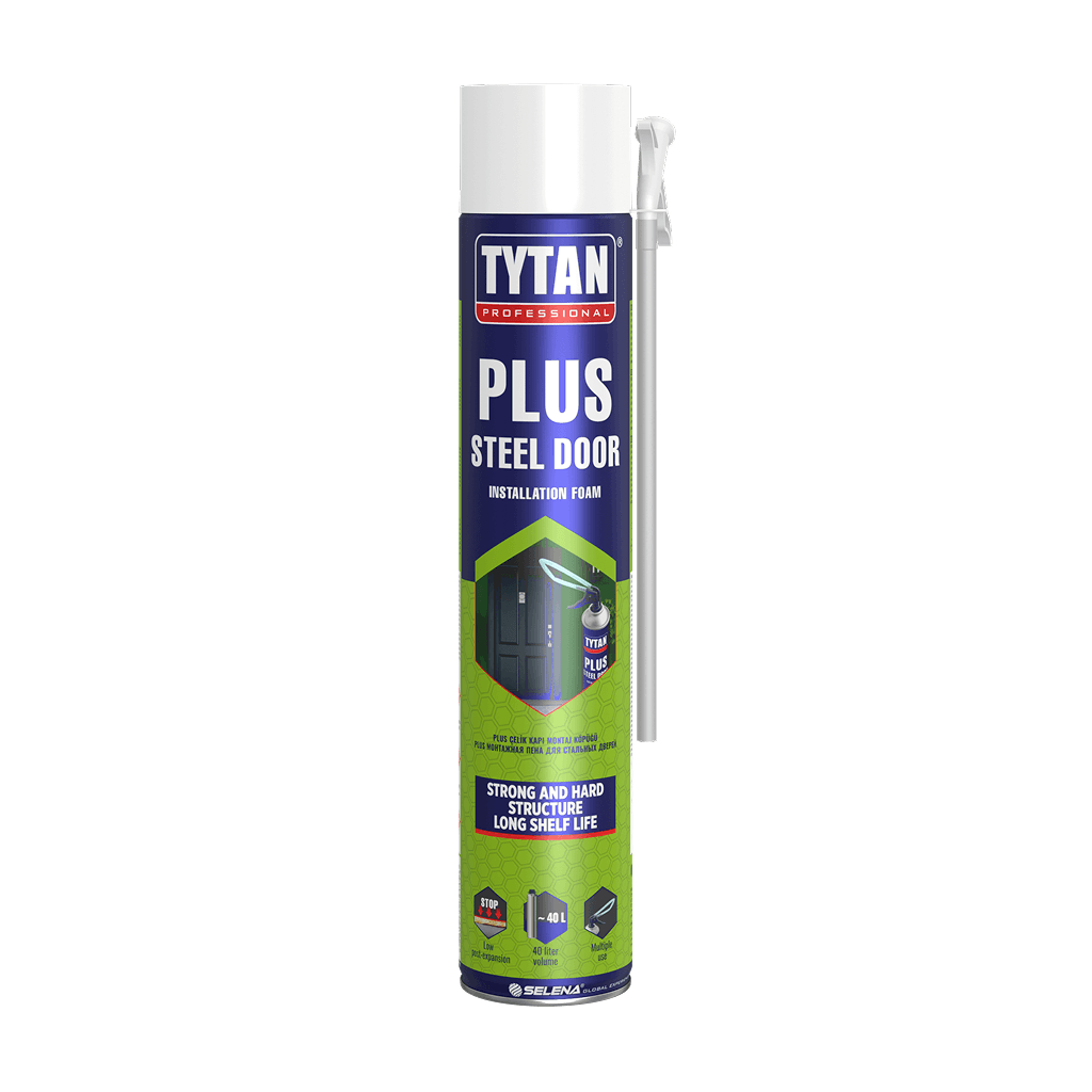 Tytan Plus Çelik Kapı Montaj Köpüğü 750 Ml