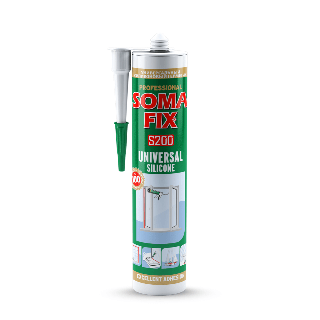 Somafix Şeffaf Silikon 280 ML