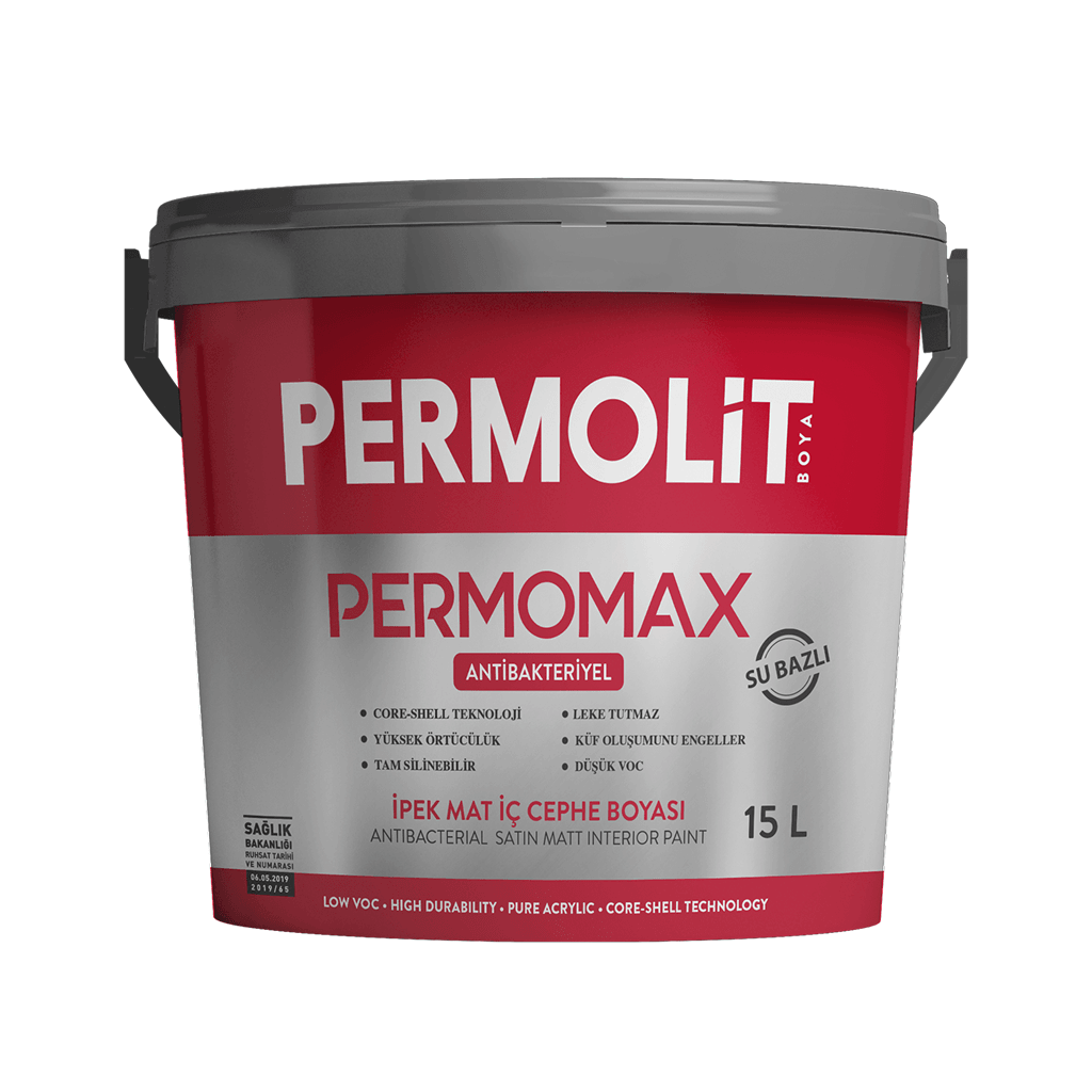 Permolit Permomax Antibakteriyel İpek Mat İç Cephe Boyası