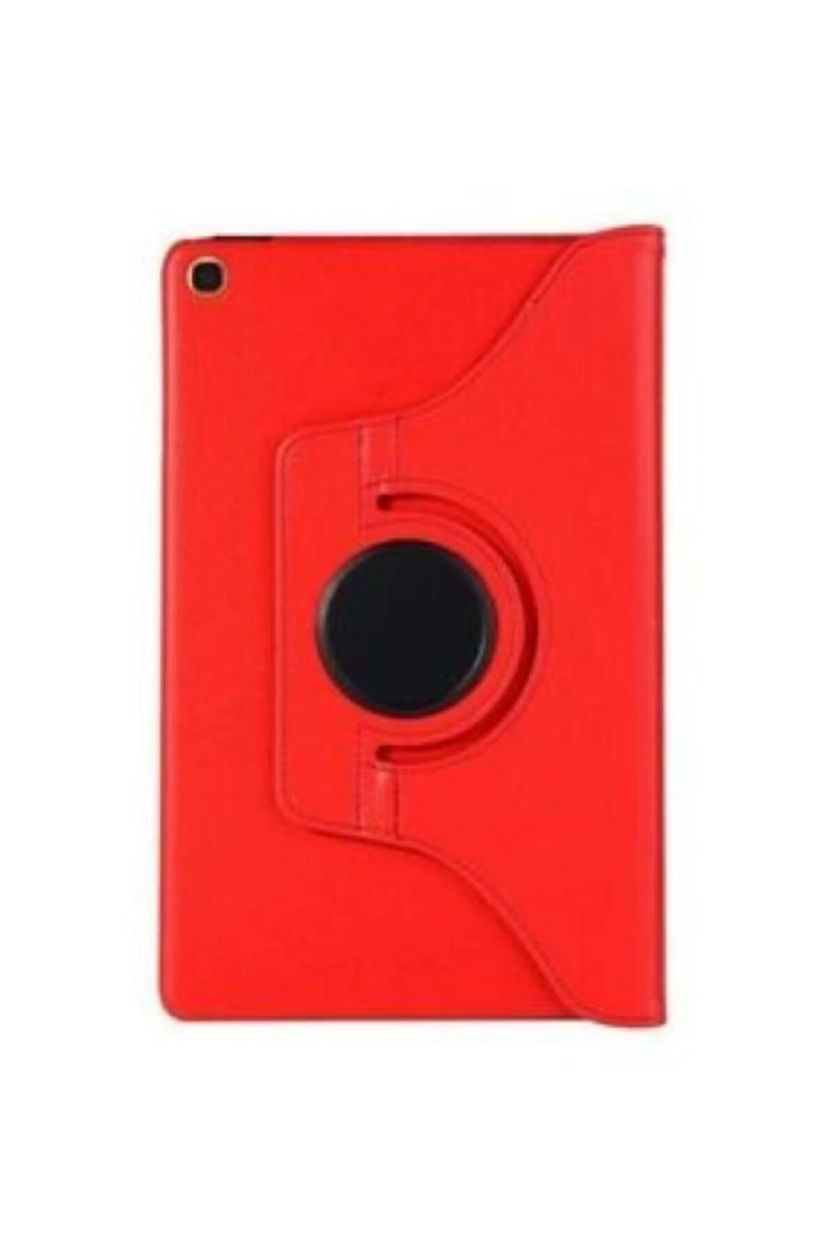 Samsung Galaxy Tab A7 10.4 Inç T500-t505 360° Dönebilen Standlı Tablet Kılıfı Kırmızı