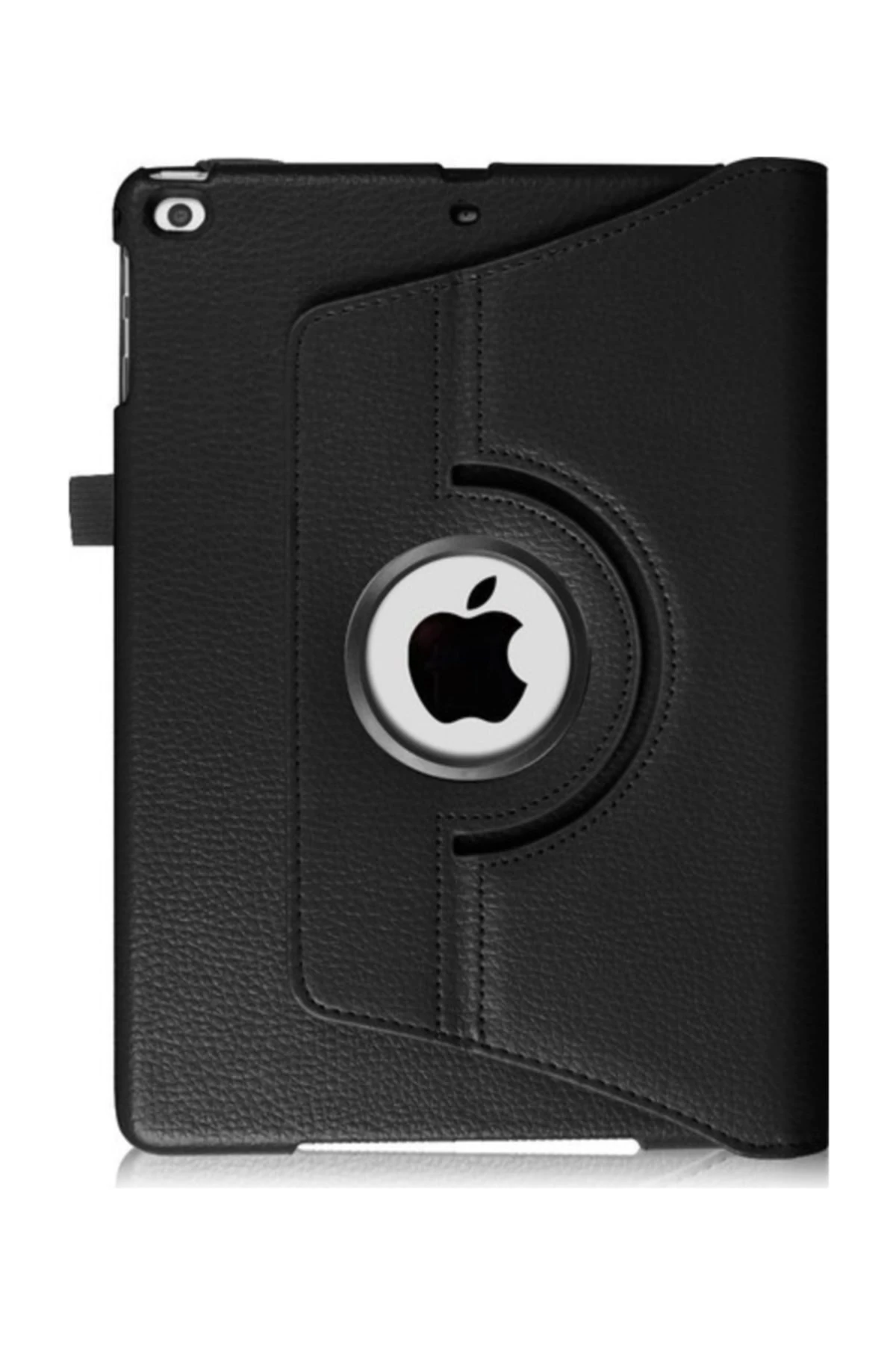 Ipad 7. Nesil 10.2 Inç Dönerli Tablet Kılıfı A2197, A2200, A2198 Siyah