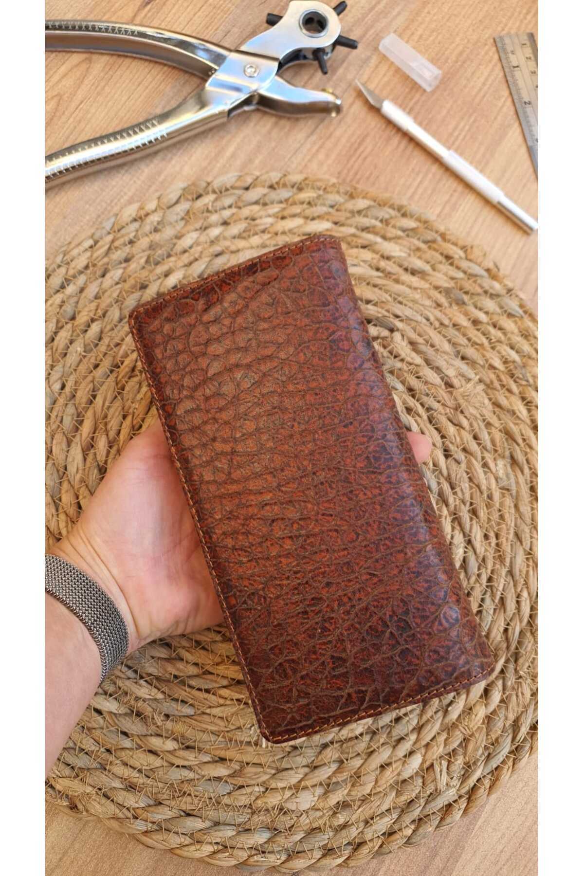 Lincoln Telefon Bölmeli El Bantlı Erkek Cüzdanı