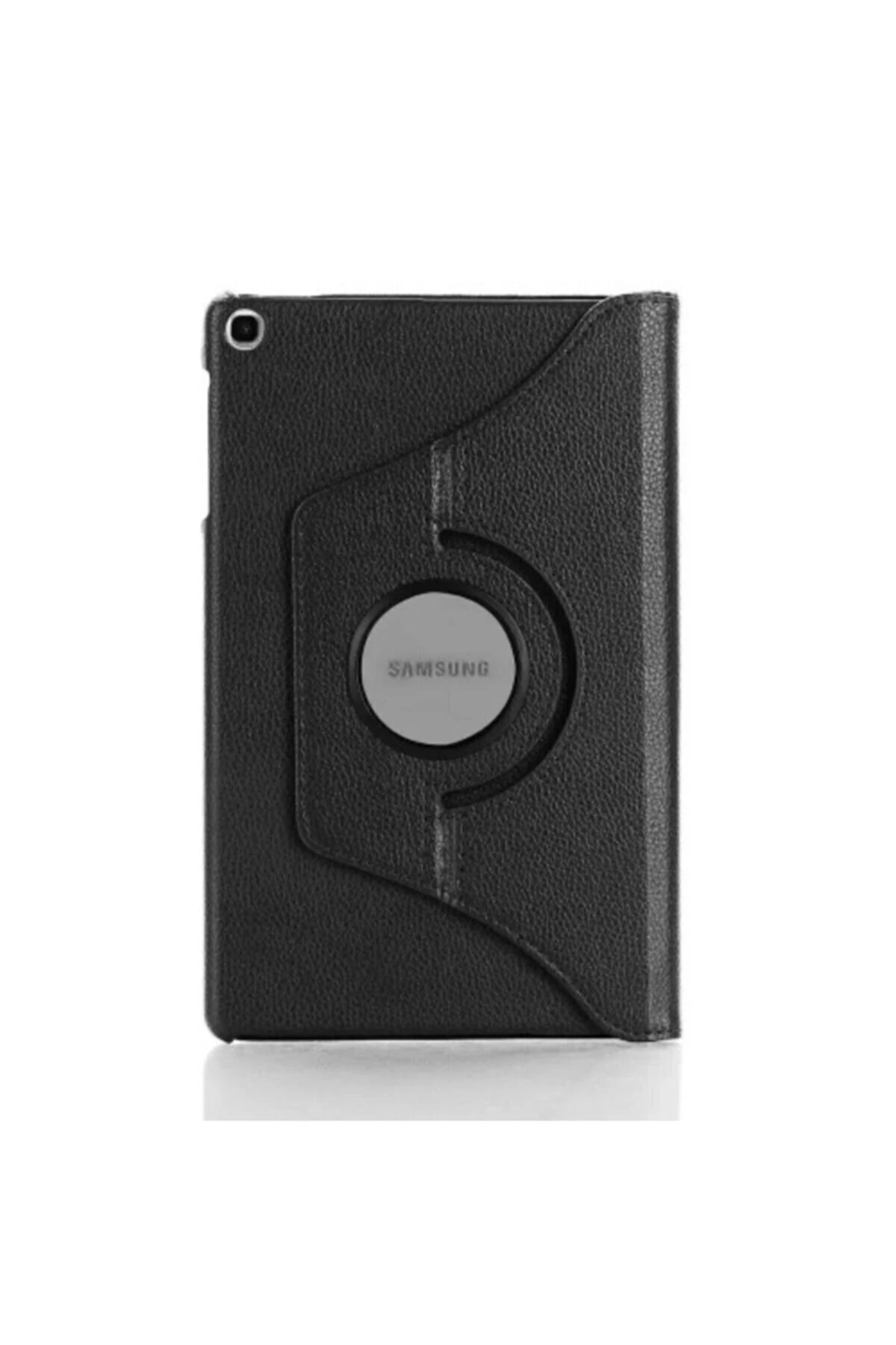 Sm Galaxy Tab A7 T500 T505 Uyumlu 10.4 360 Standlı Dönebilen Tablet Siyah Tablet Tutucu Kılıf