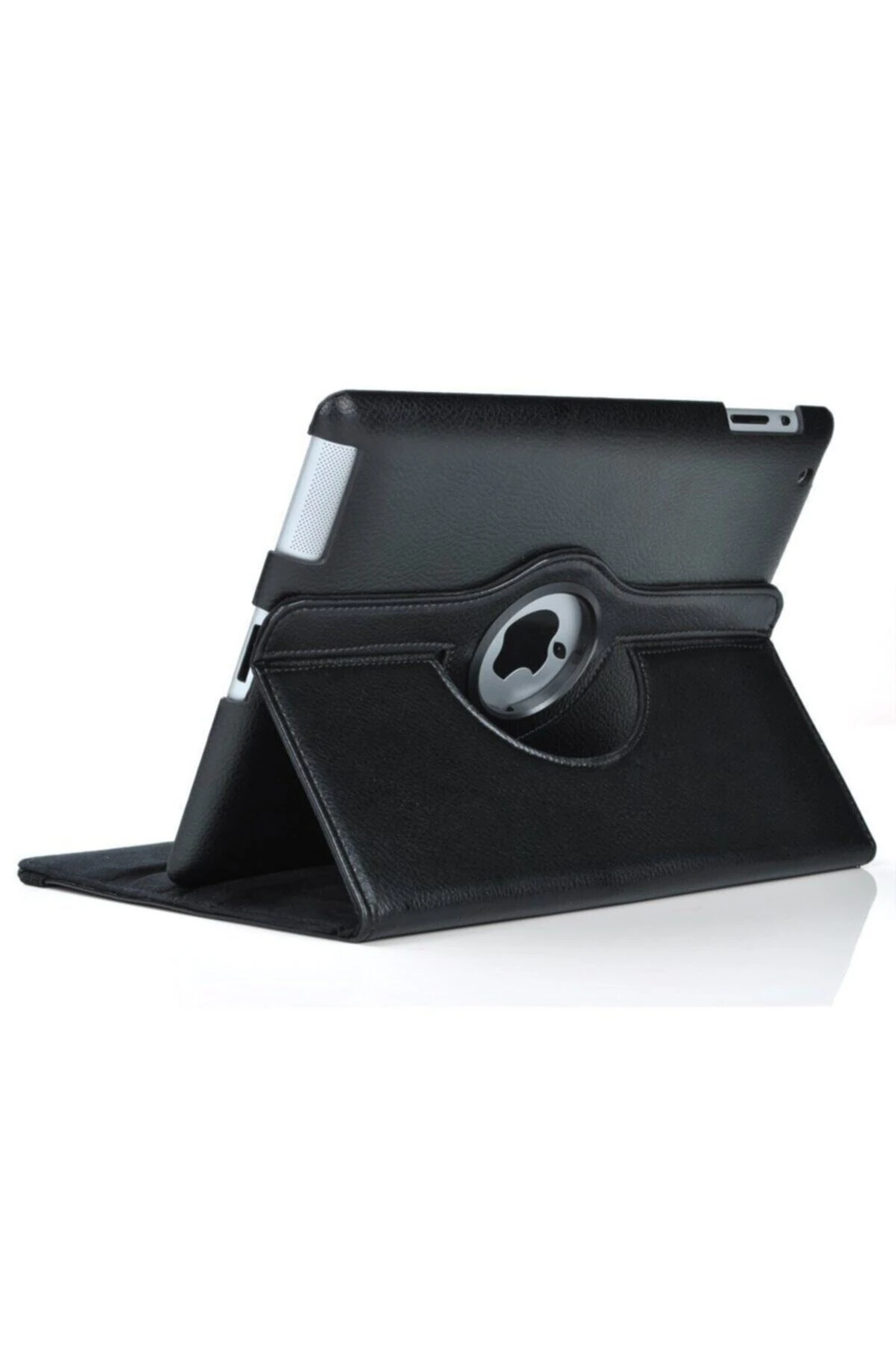 Apple Ipad 8.nesil 10.2" Kılıf Dönebilen Standlı Case A2270 A2428 A2429 A2430 Siyah