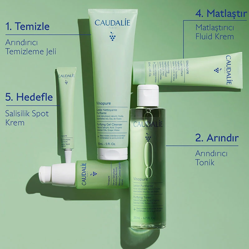 Caudalie Vinopure Arındırıcı Temizleme Jeli 150 ml