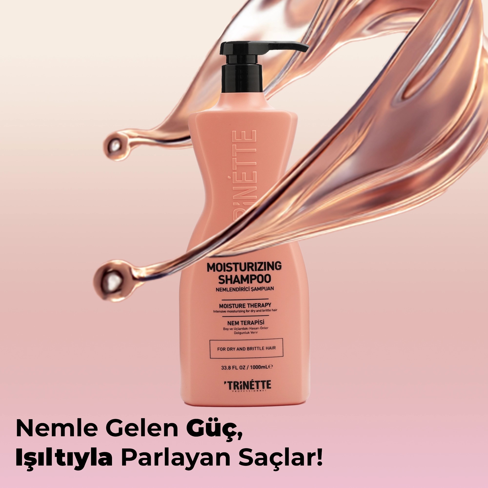 Trinette Professionnel Nemlendirici Profesyonel Şampuan 1000ML