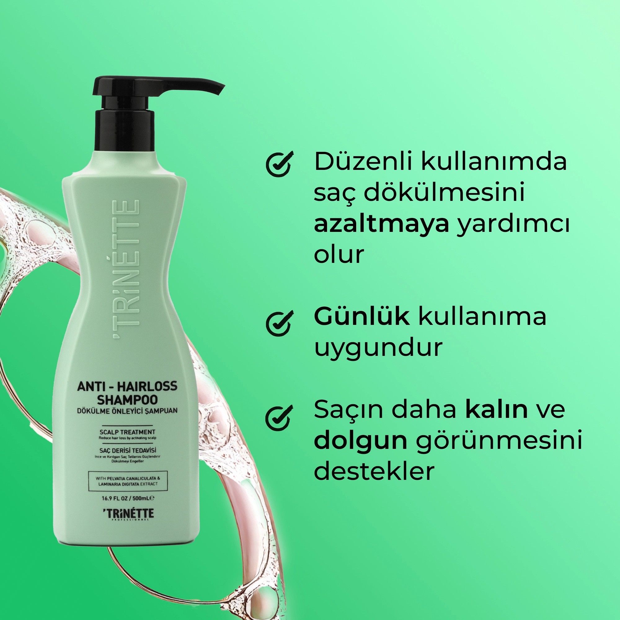 Trinette Professionnel Dökülme Önleyici Profesyonel Şampuan 500ML